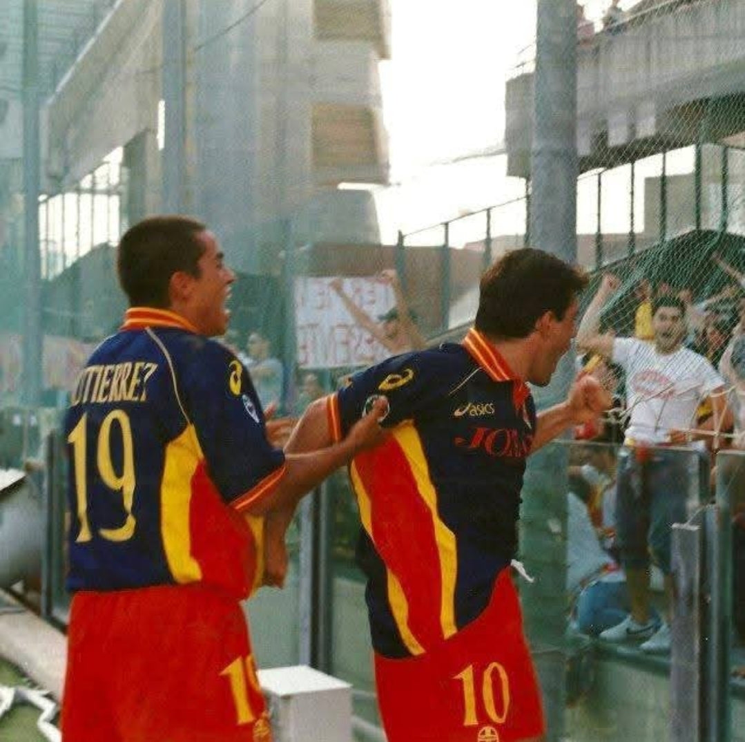 Asics Messina 2001/02 'Buonocore 10' Match Issue Third Shirt XXL