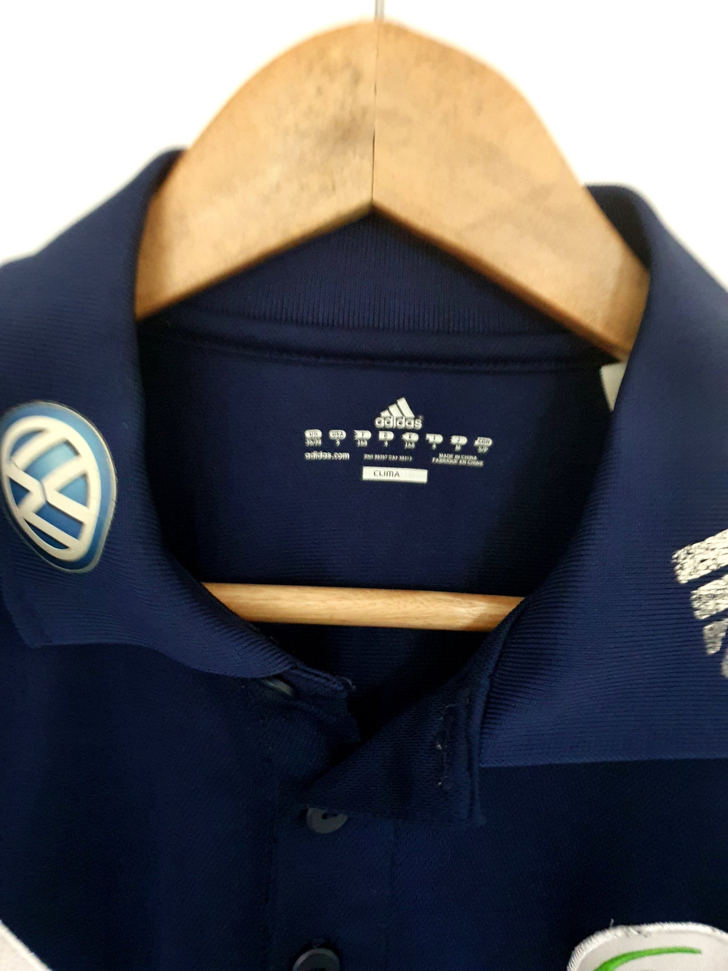 Adidas Wolfsburg Polo Shirt Small