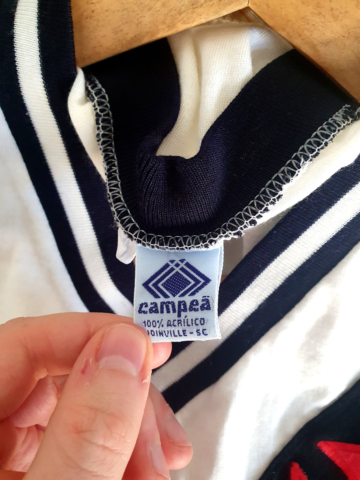 Campea Vasco Da Gama 92/93 Remake Home Shirt Small