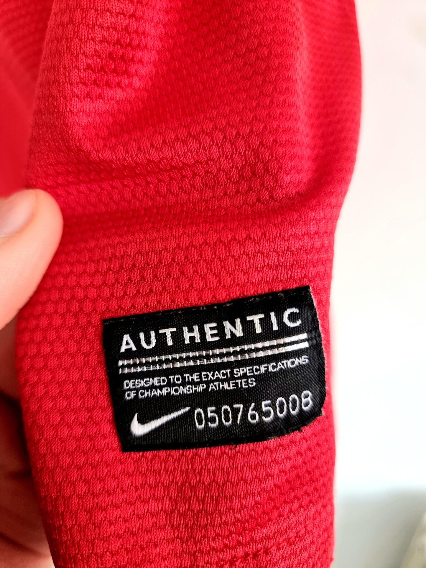 Nike Turkey 12/14 Player Issue Home Shirt Large