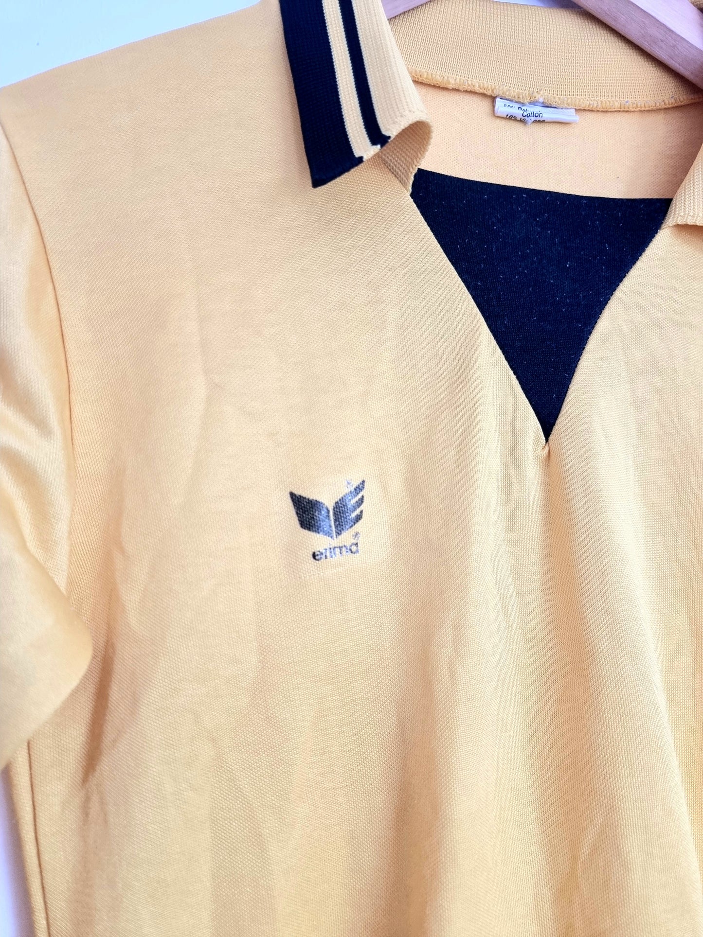 Erima SSV Eggenfelden 70s Long Sleeve Vintage Long Sleeve Football Shirt Small