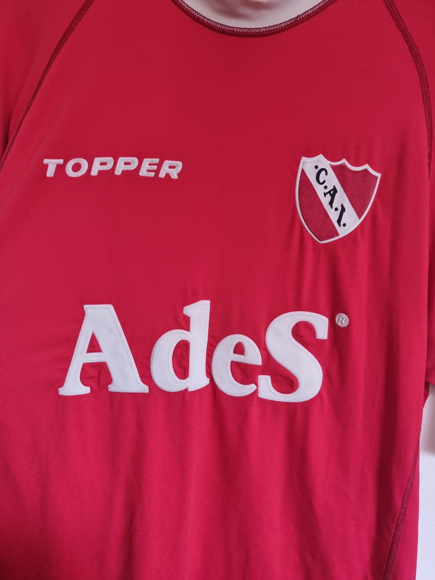 Topper Independiente 00/01 (10 (Garnero) Home Shirt XL
