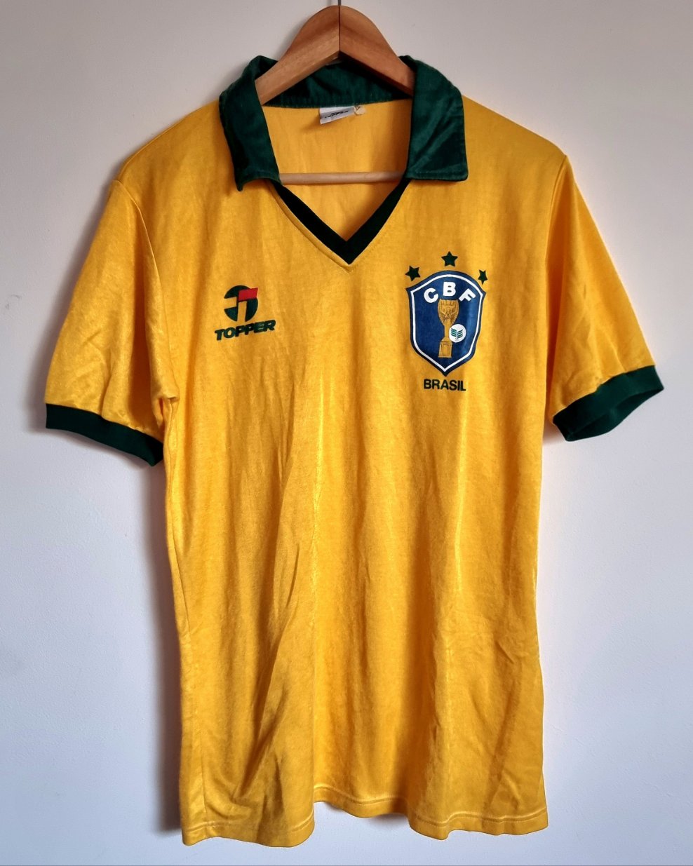 Brazil 1986 Home Jersey