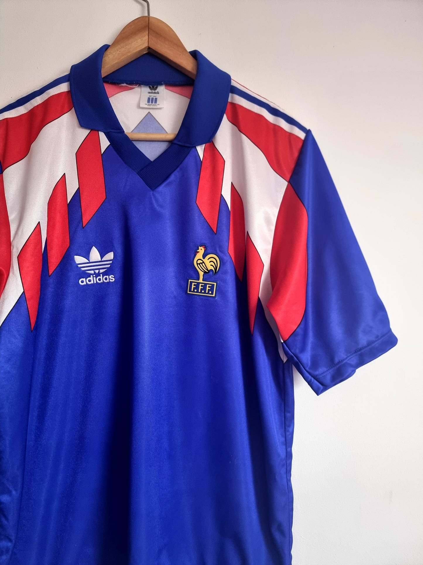 Adidas France 90/92 Home Shirt Large