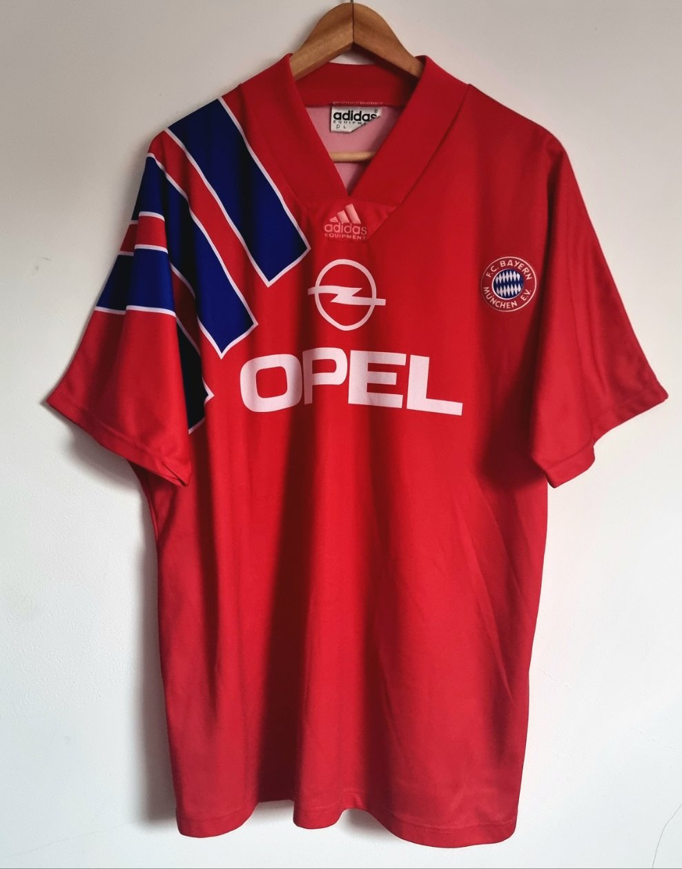 Adidas Bayern Munich 91/93 Home Shirt Large