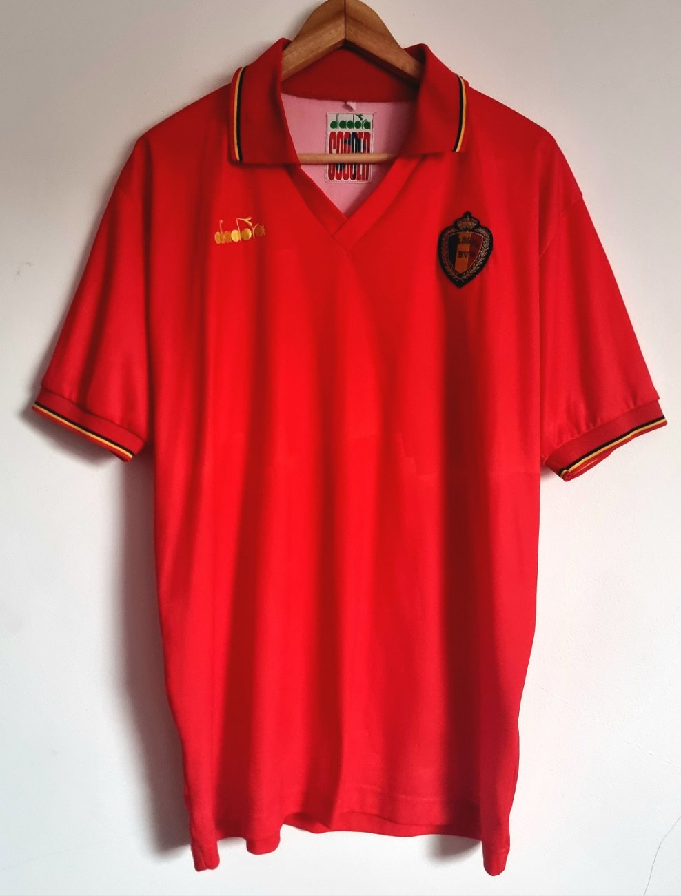 Diadora Belgium 92/94 Home Shirt XL