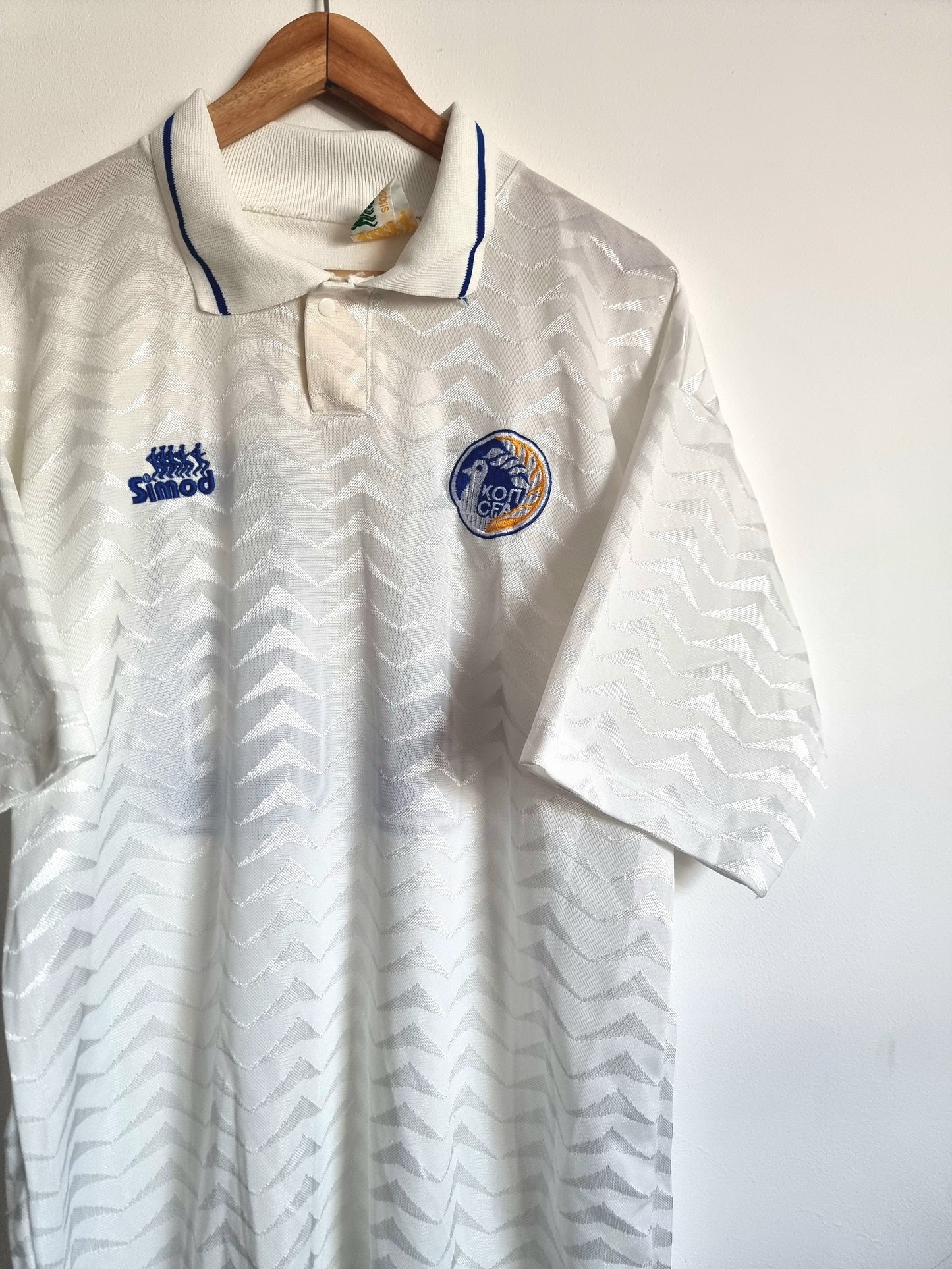 Simod Cyprus 94/95 Player Issue / Matchworn Away Shirt XL