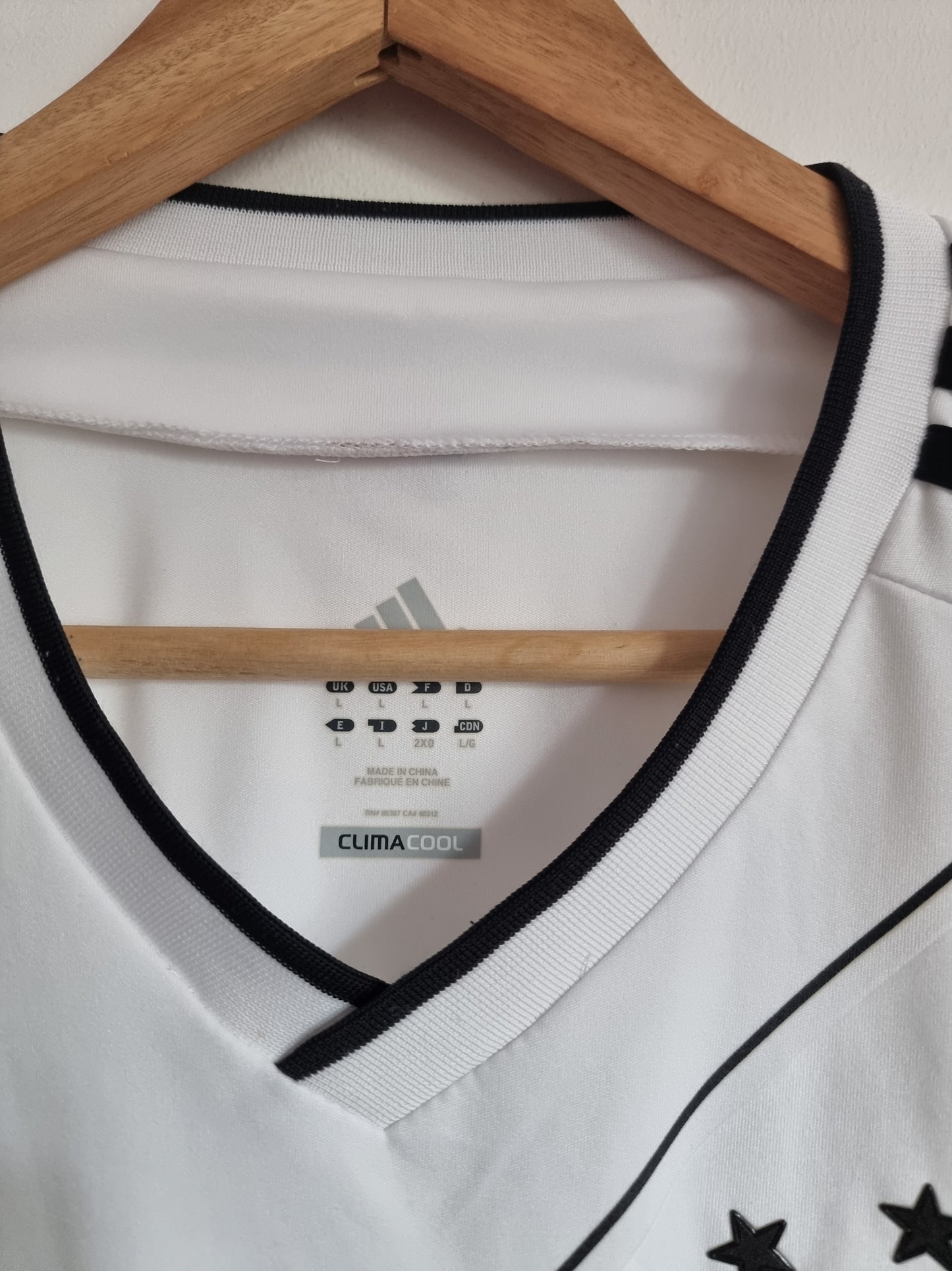 Adidas Germany 12/14 Home Shirt Large