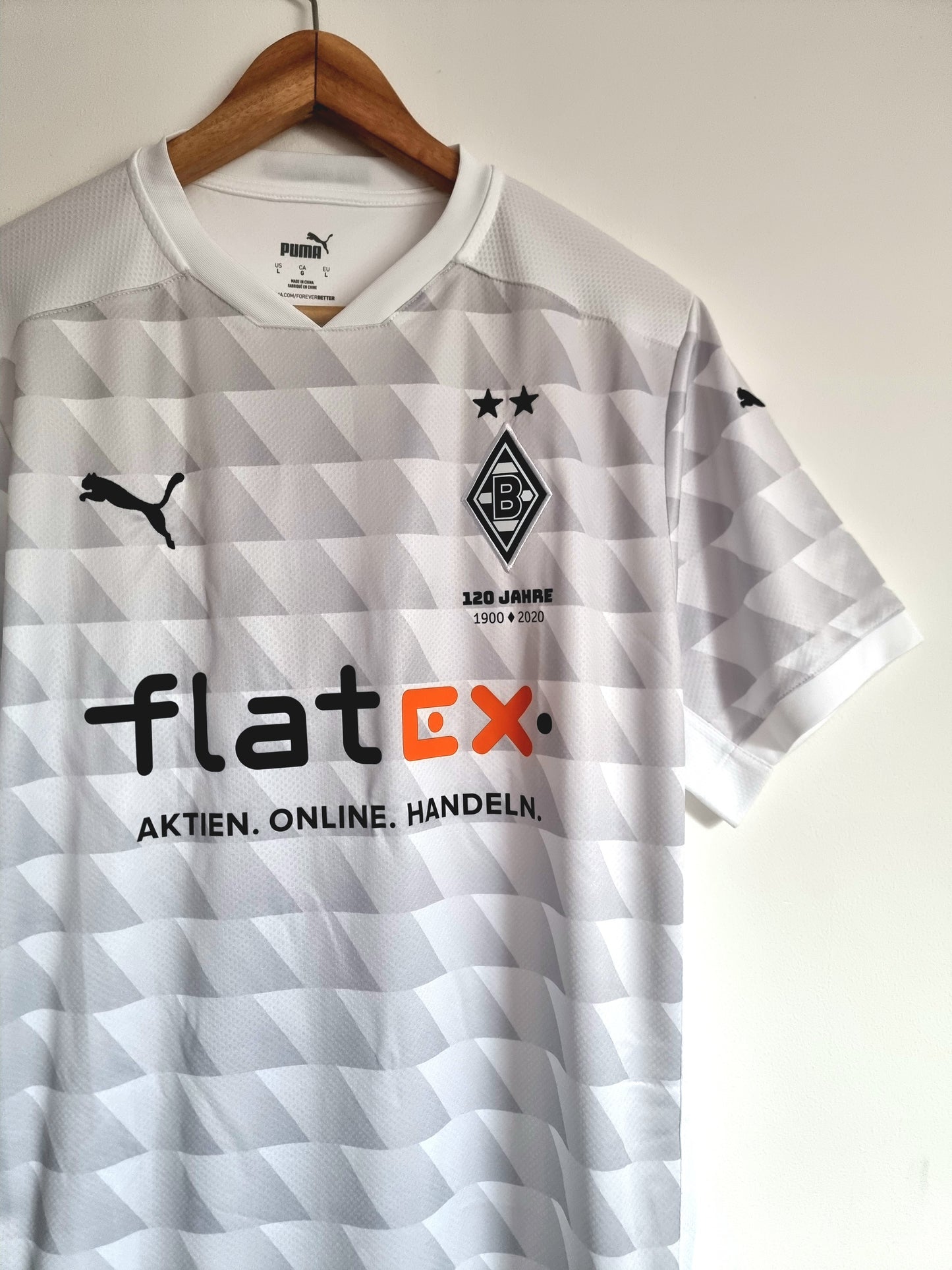 Puma Borussia Monchengladbach 20/21 'Lainer 18' Home Shirt Large