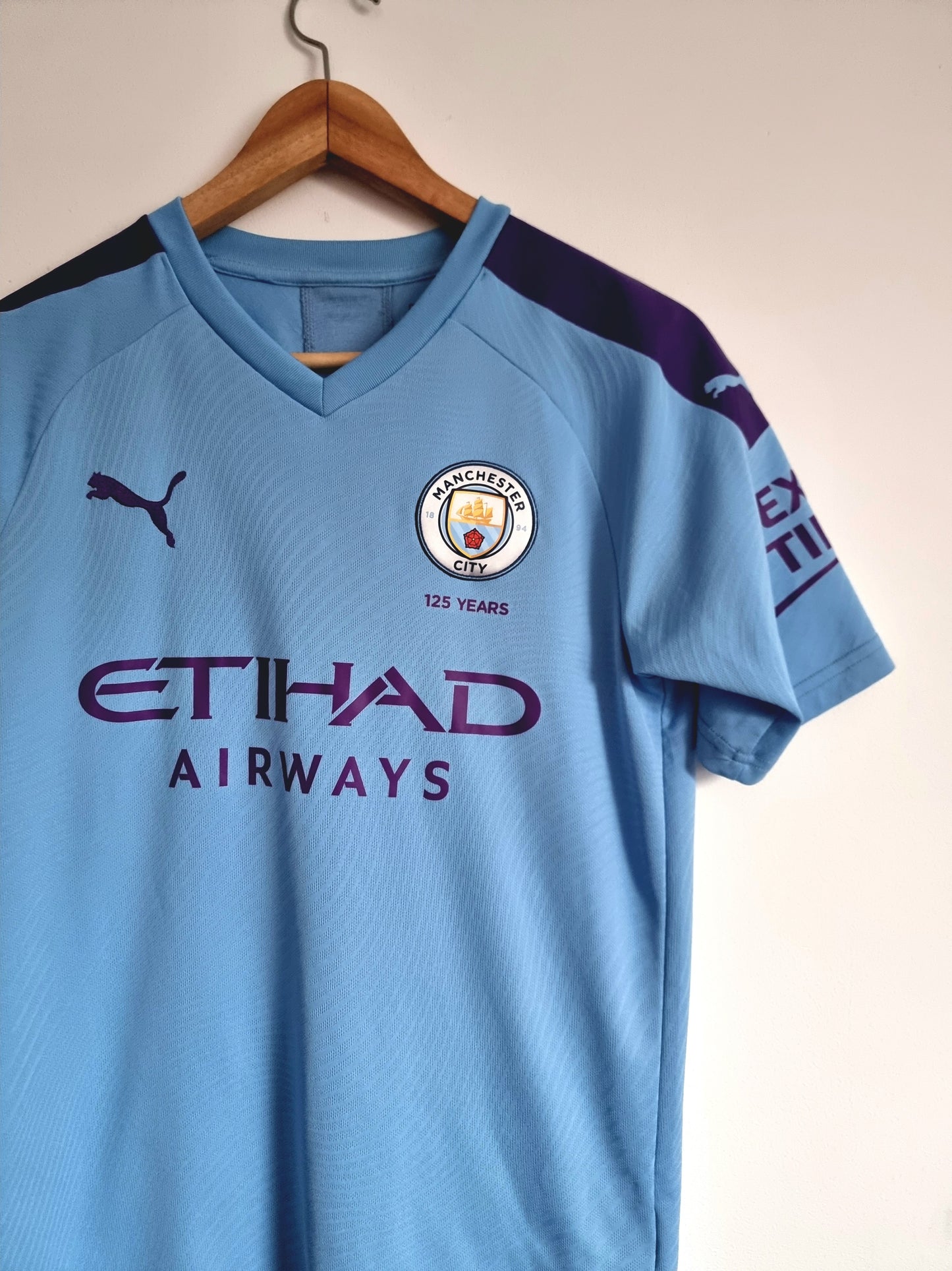 Puma Manchester City 19/20 Home Shirt Small