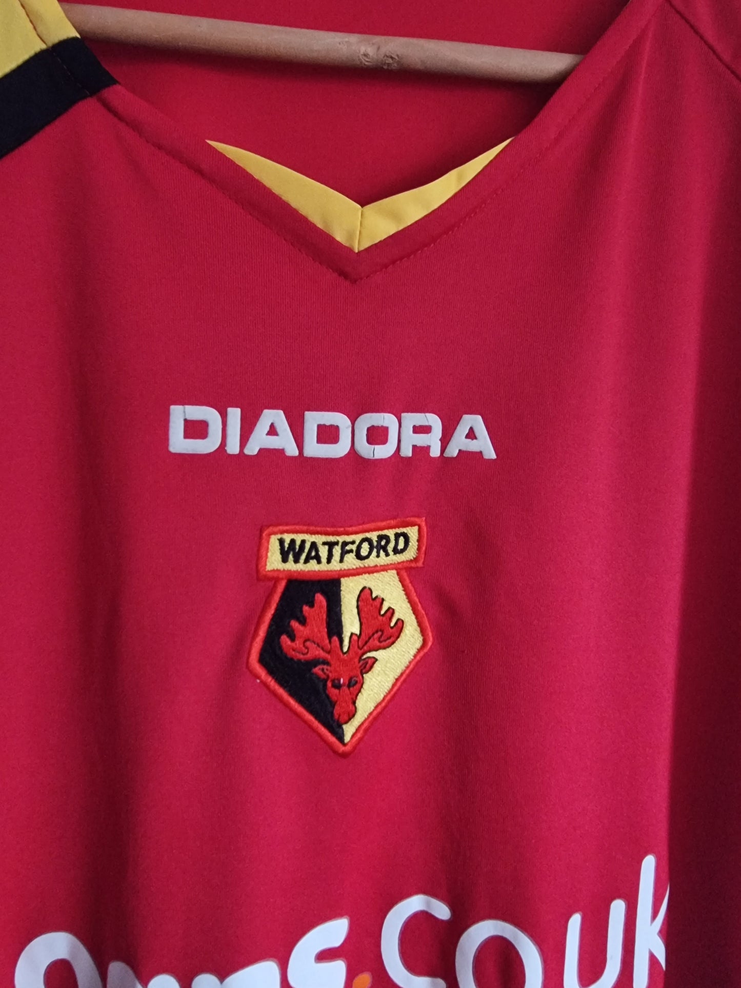 Diadora Watford 05/06 Long Sleeve Away Shirt XL