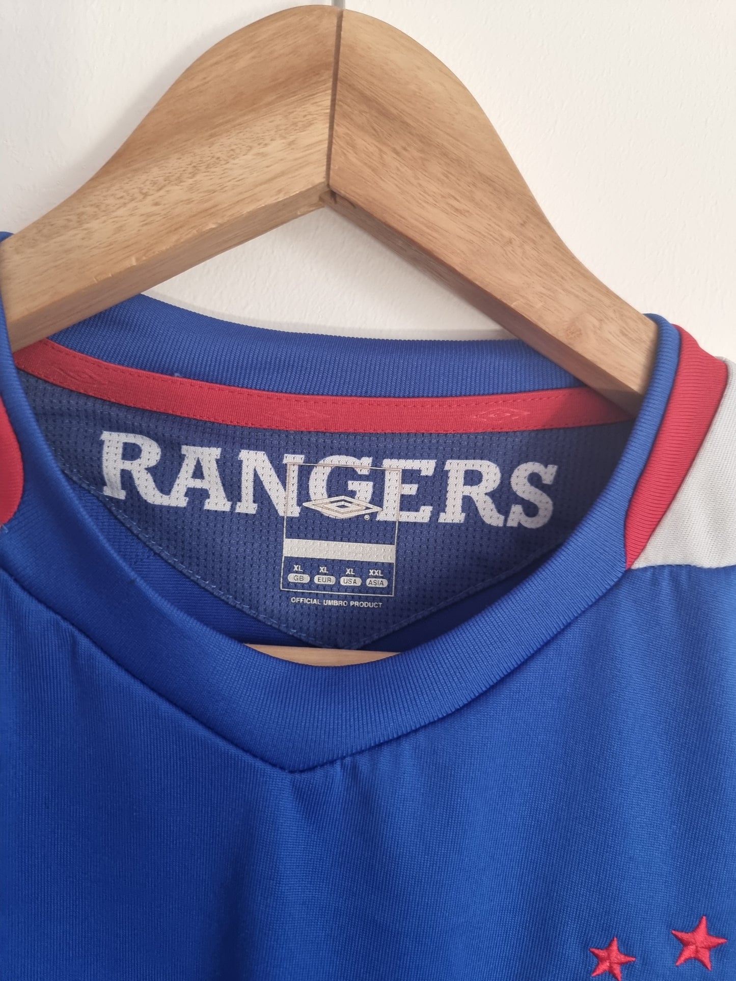 Umbro Rangers 06/07 Home Shirt XL