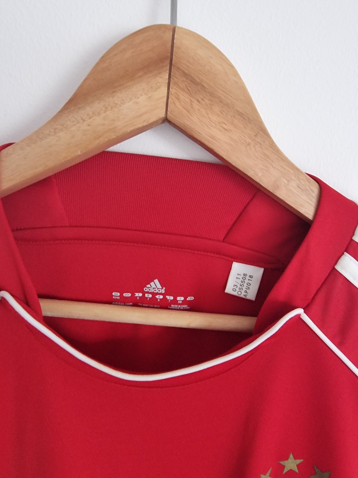 Adidas Bayern Munich 10/11 Training Shirt Large