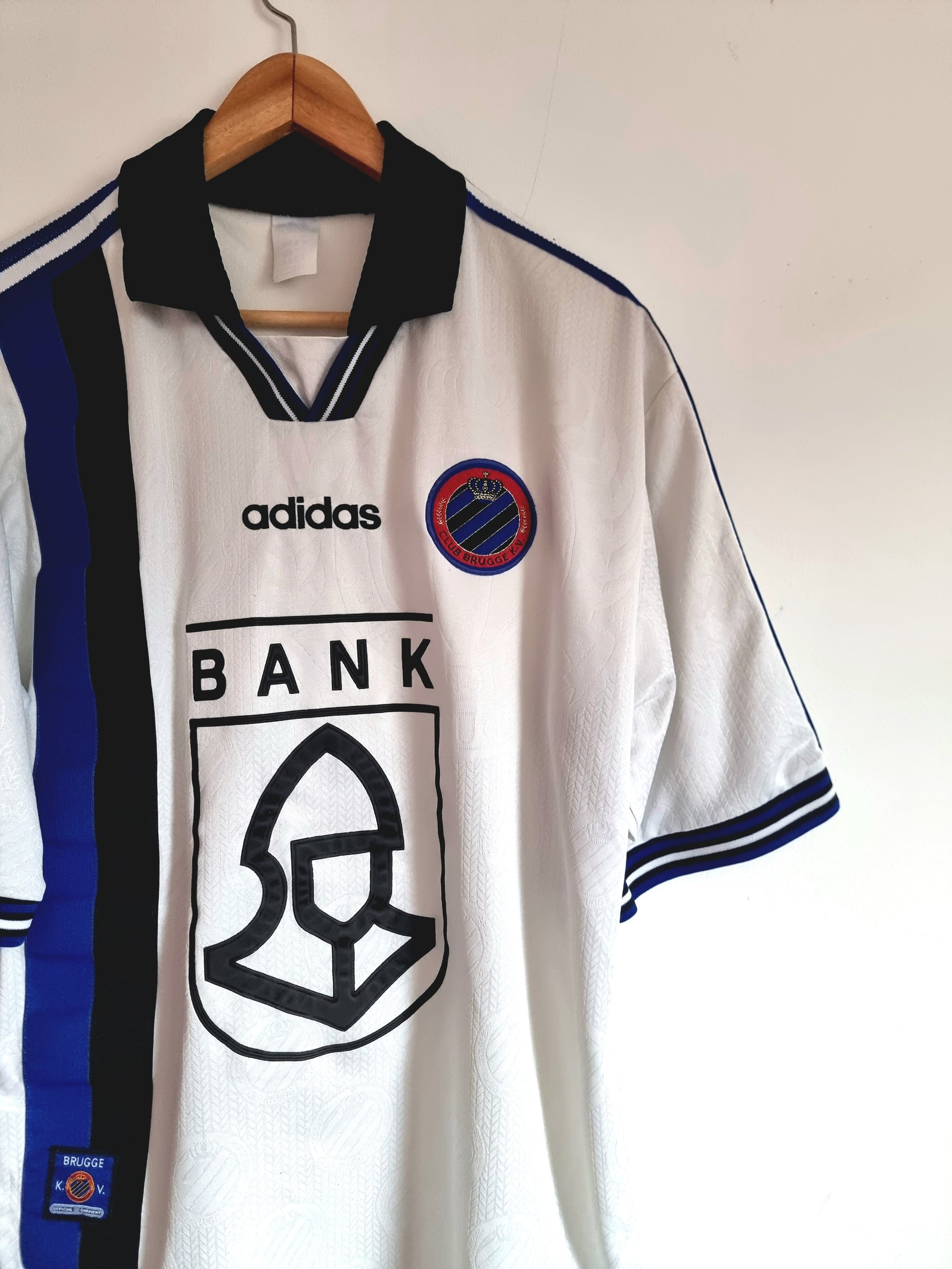 Shetland Mange bælte Adidas Club Brugge 97/98 Away Shirt XL – Granny's Football Store