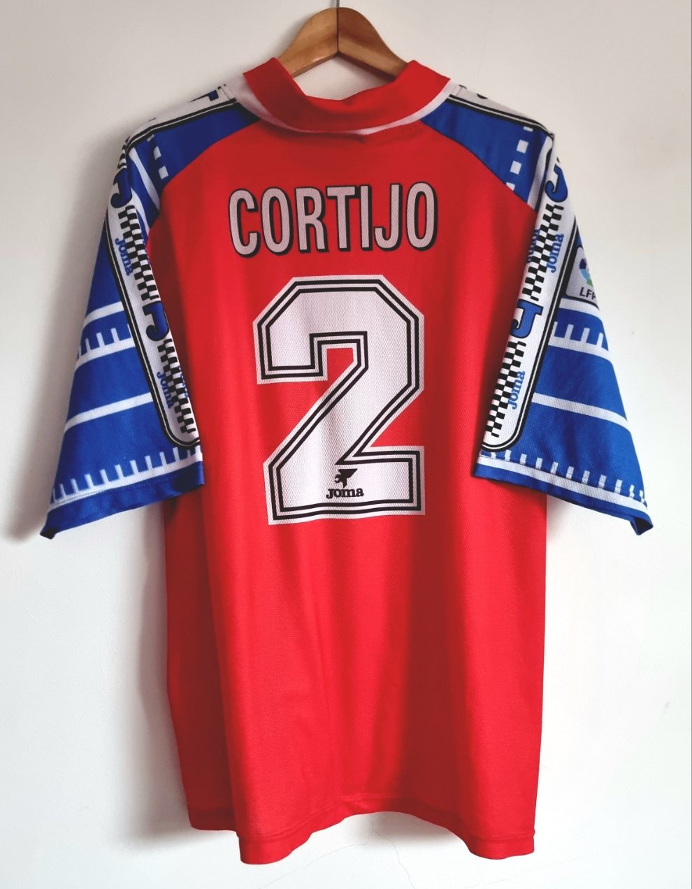Joma Numancia 97/98 'Cortijo 2' Player Issue Home Shirt XL