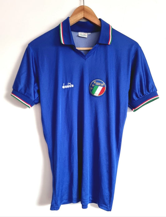 Diadora Italy 86/90 Home Shirt Small