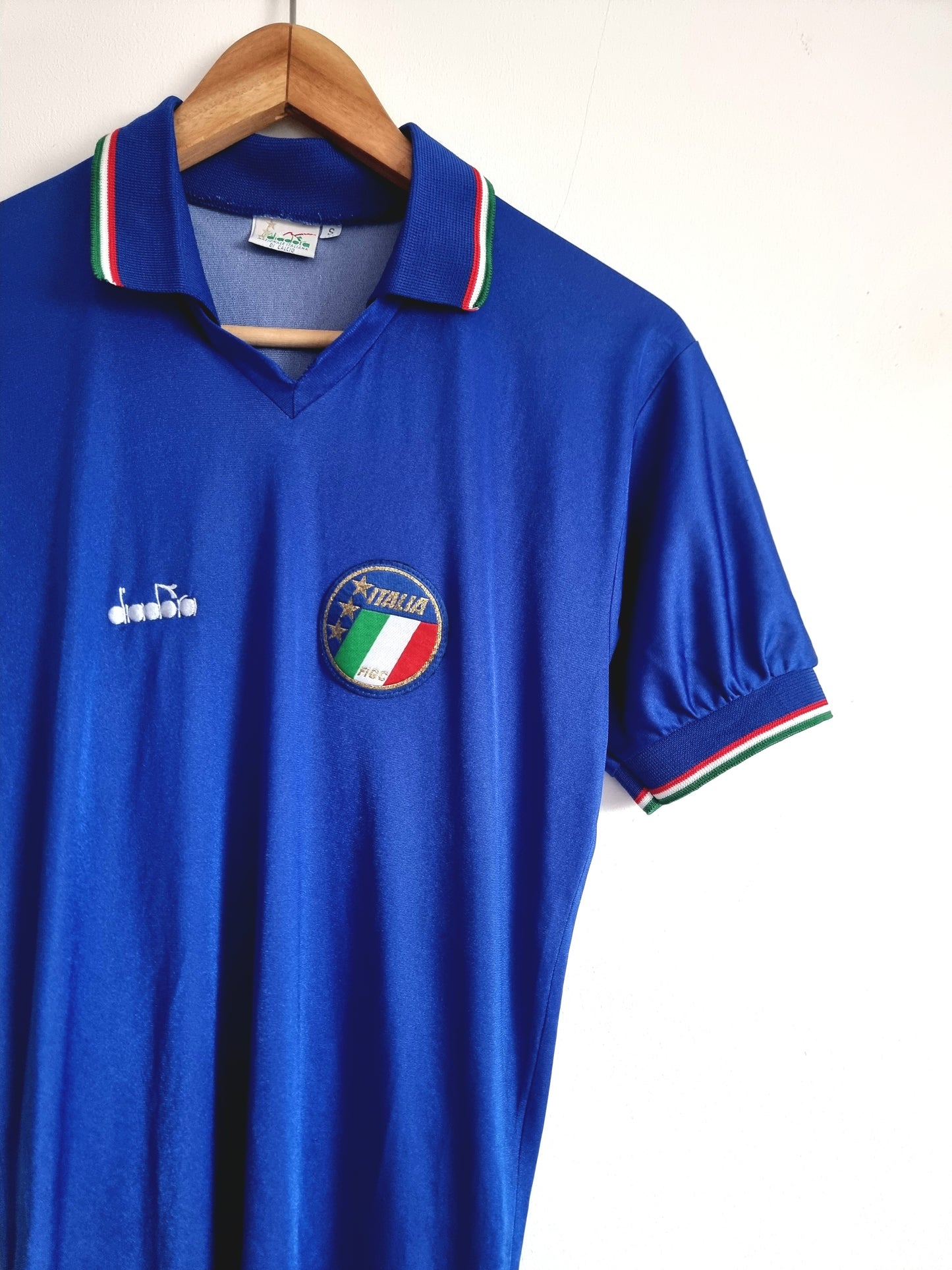 Diadora Italy 86/90 Home Shirt Small