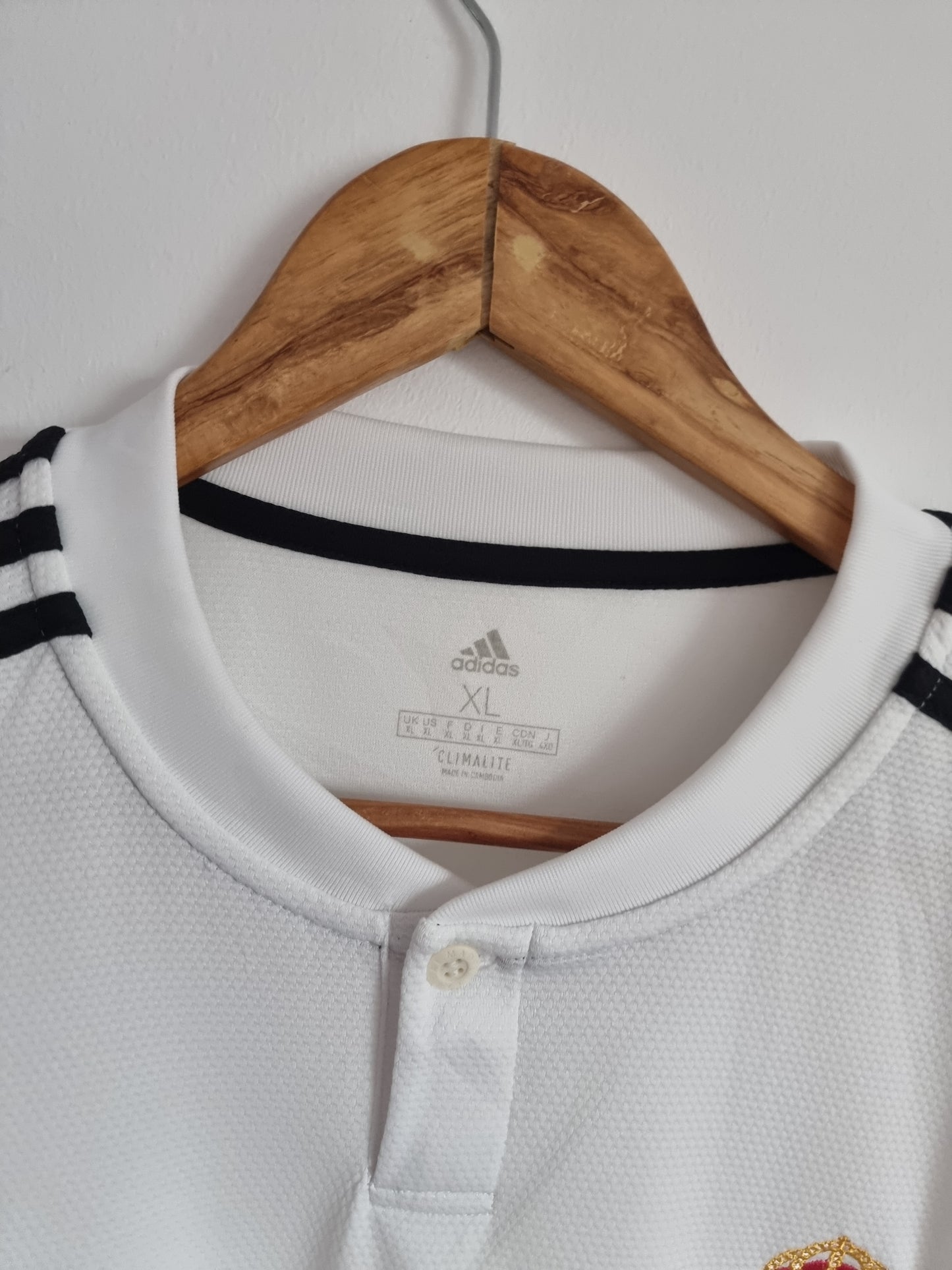 Adidas Real Madrid 18/19 Home Shirt XL