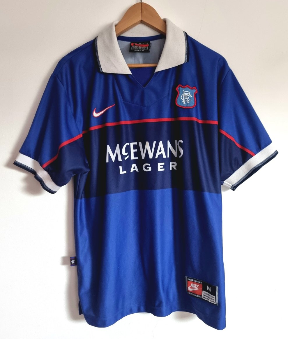 Glasgow Rangers 1996/97 Home Shirt - Bargain Football Shirts