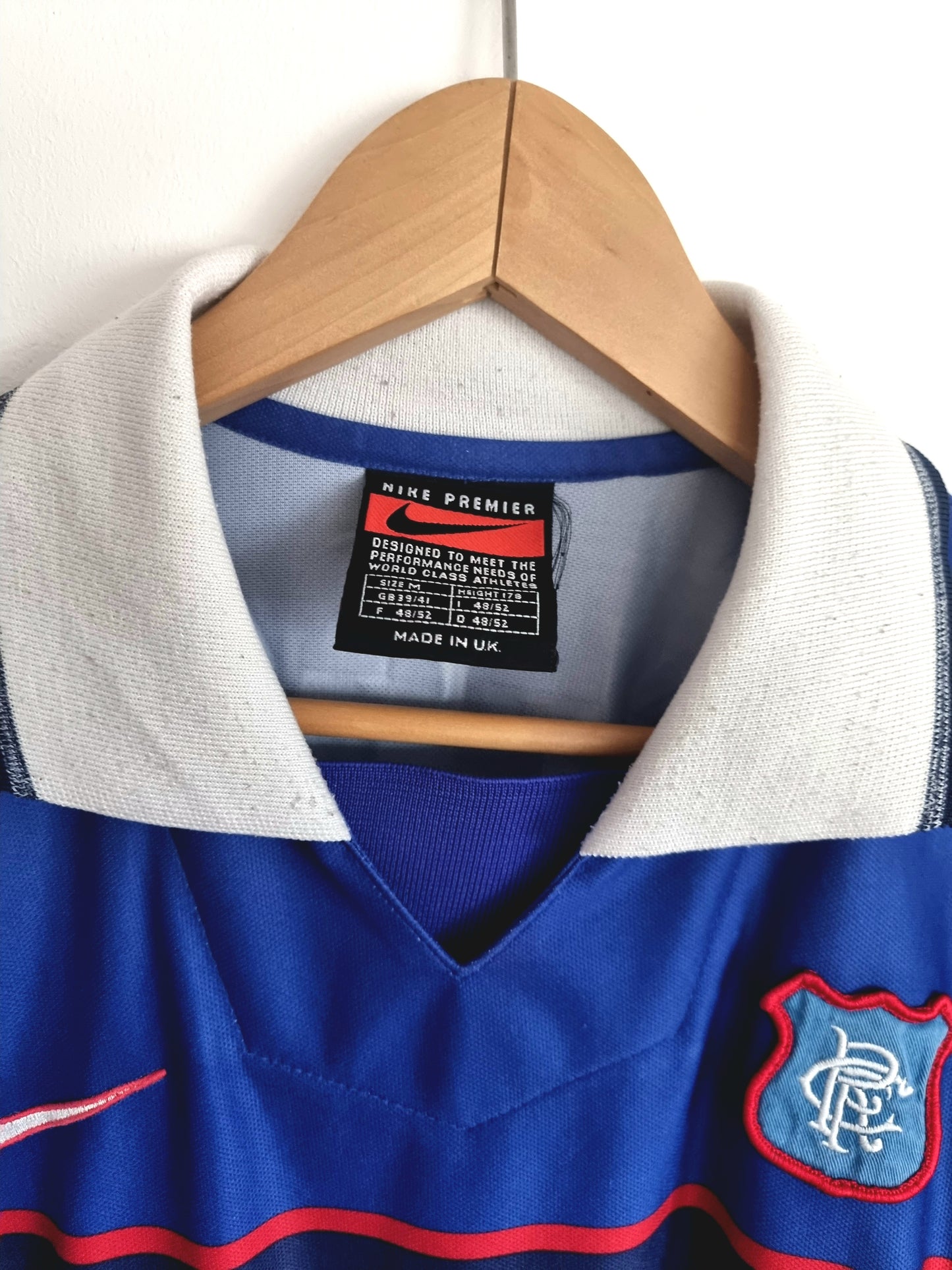 Nike Rangers 97/99 'Gascoigne 8' Home Shirt Medium – Granny's