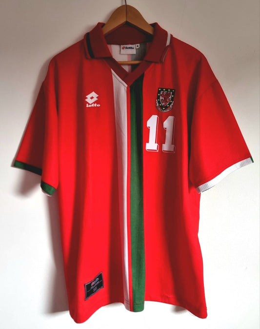 Lotto Wales 96/98 '11 (Giggs)' Home Shirt XL