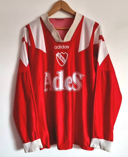 Adidas Independiente 1994 Long Sleeve Home Shirt XL