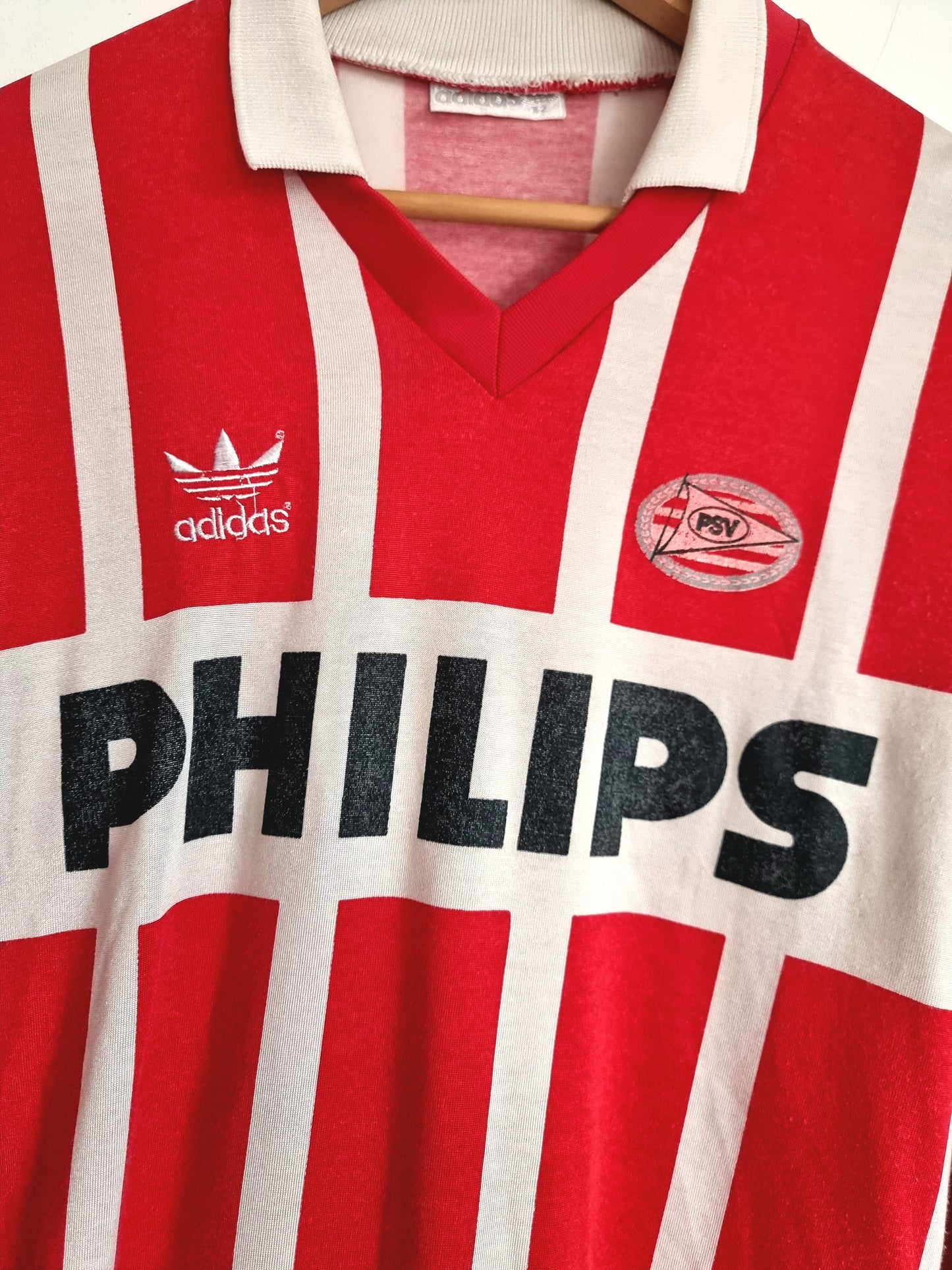 Adidas PSV 90/92 Long Sleeve Home Shirt Medium