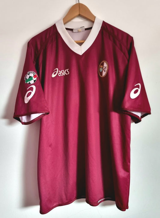 Asics Torino 03/04 'Martinelli 13' Player Issue Home Shirt XL