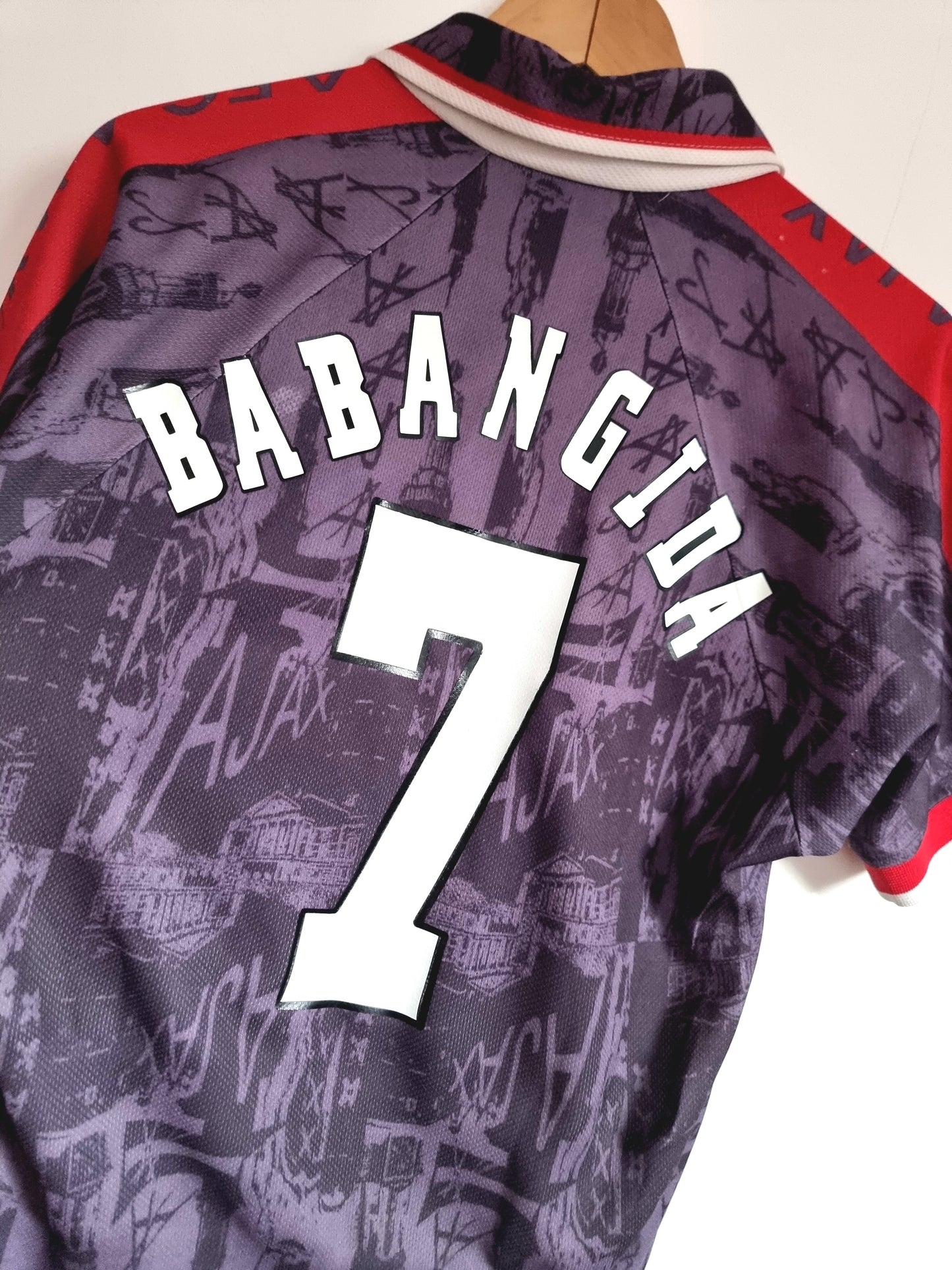 Umbro Ajax 96/97 'Babangida 7' Away Shirt Small