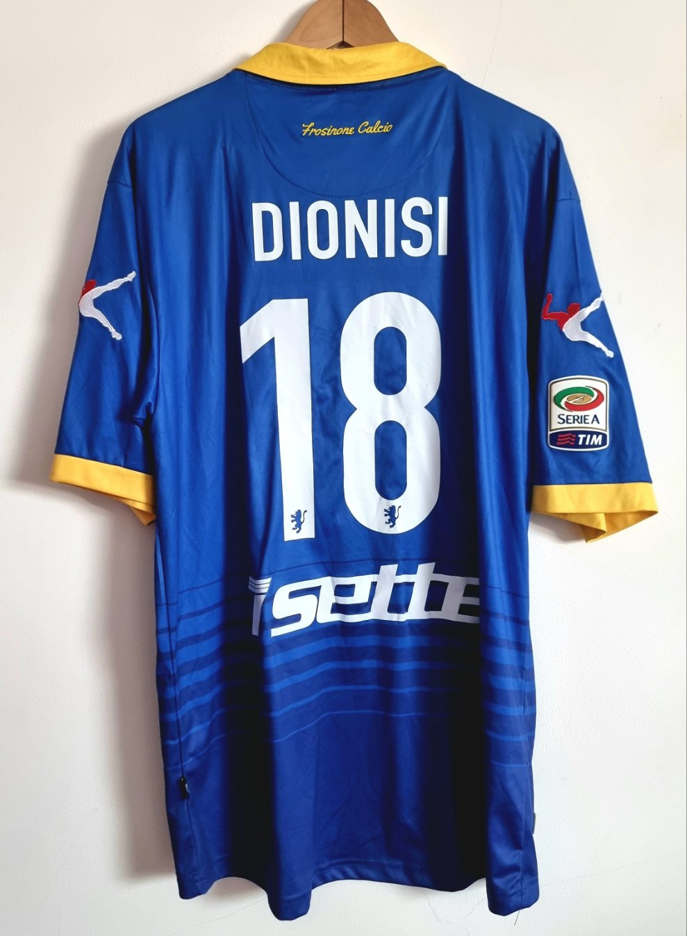 Legea Frosinone Calcio 15/16 'Dionisi 18' Away Shirt XL