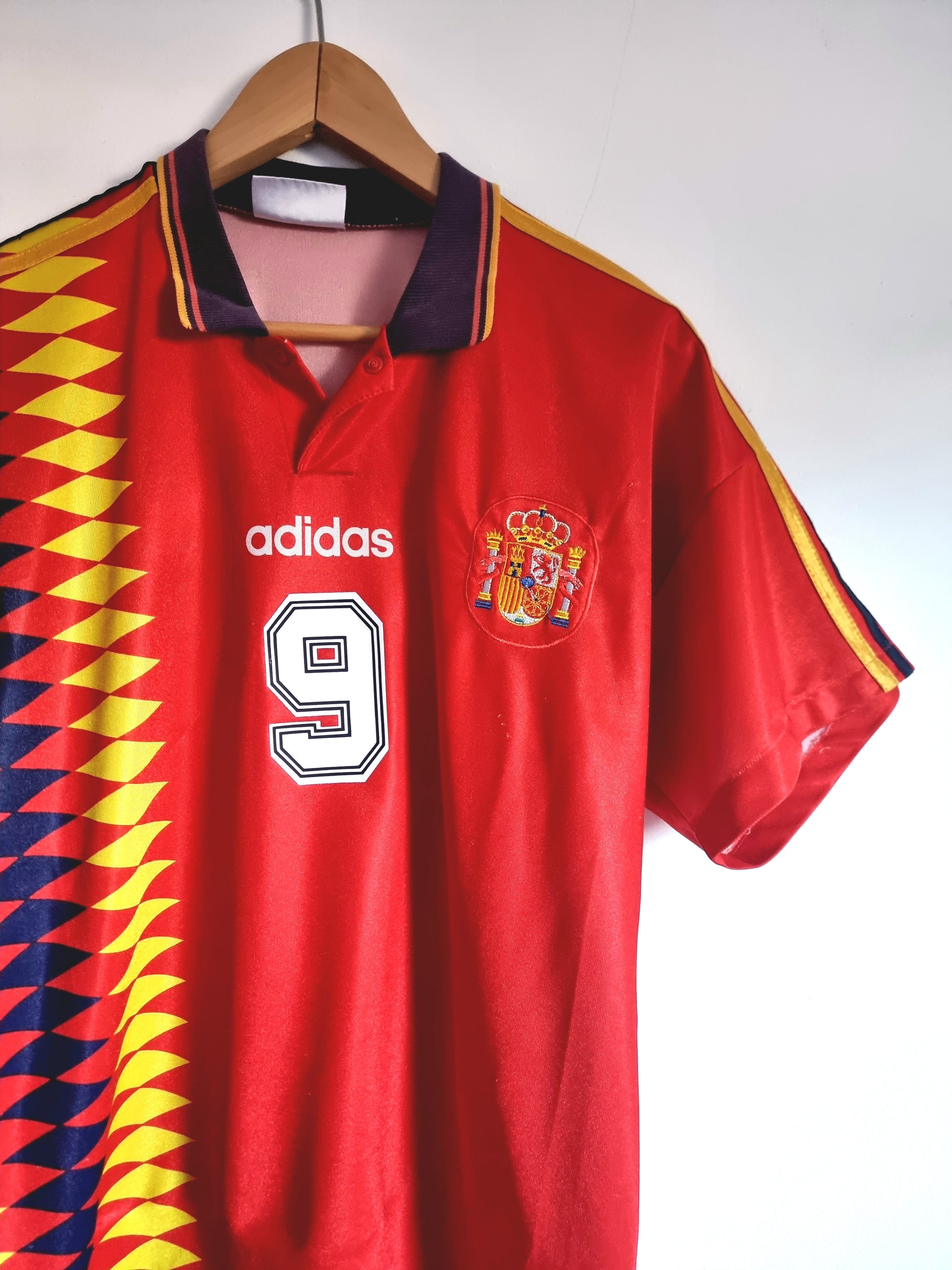 Adidas Spain 94/96 Long Sleeve Home Shirt Medium – Granny's