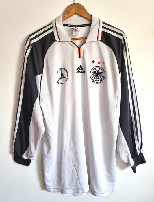 Adidas Germany 00/02 Player Issue Long Sleeve Training Shirt XL