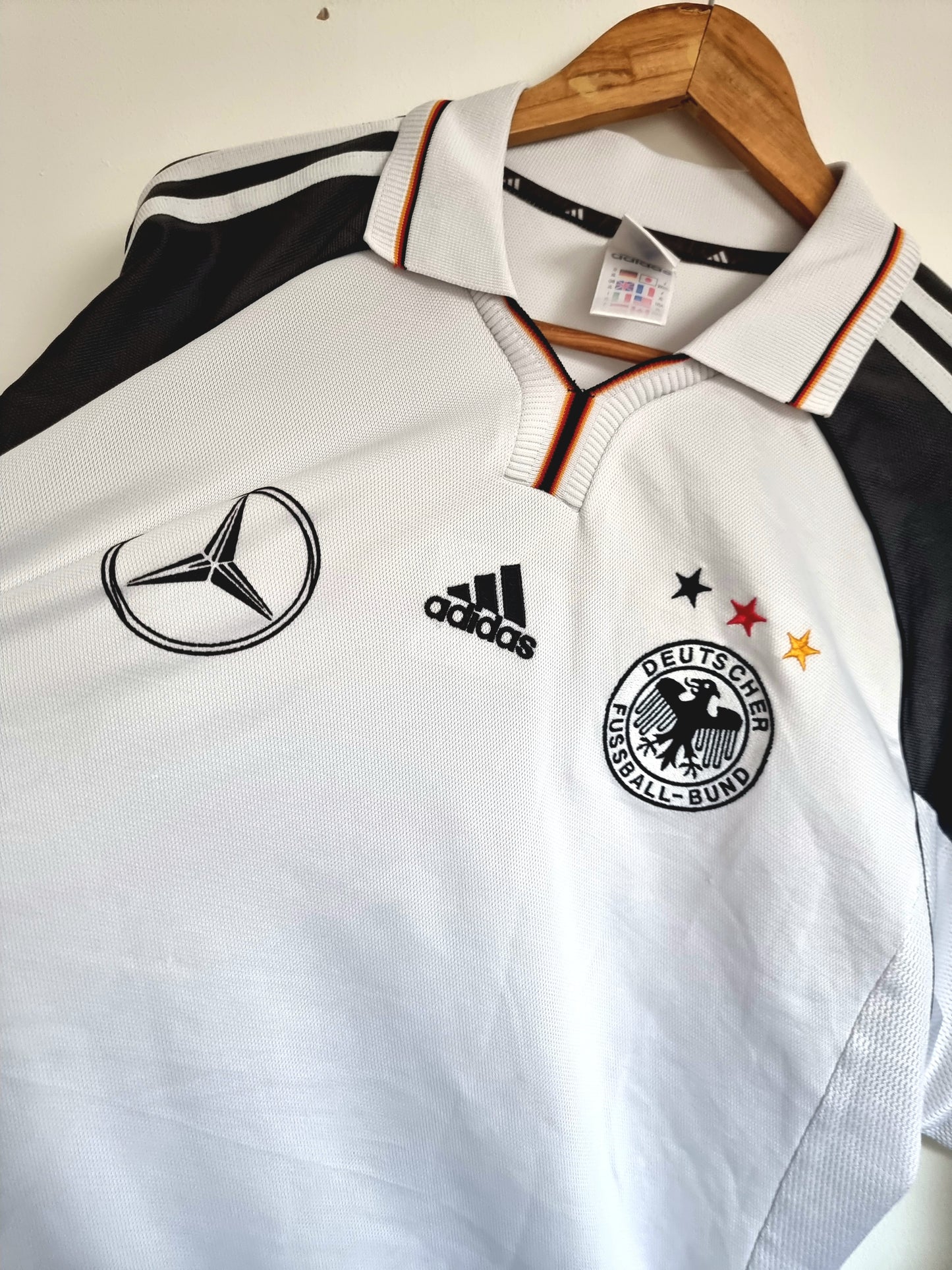 Adidas Germany 00/02 Player Issue Long Sleeve Training Shirt XL