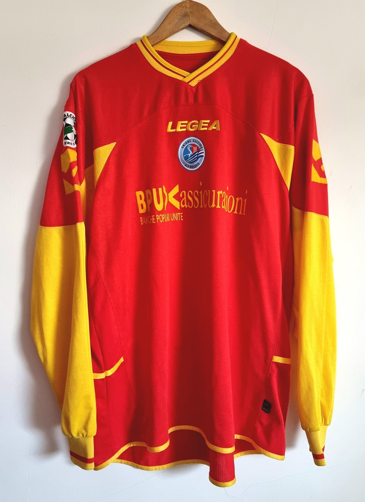 Legea Albinoleffe 05/06 Long Sleeve Away Shirt XL