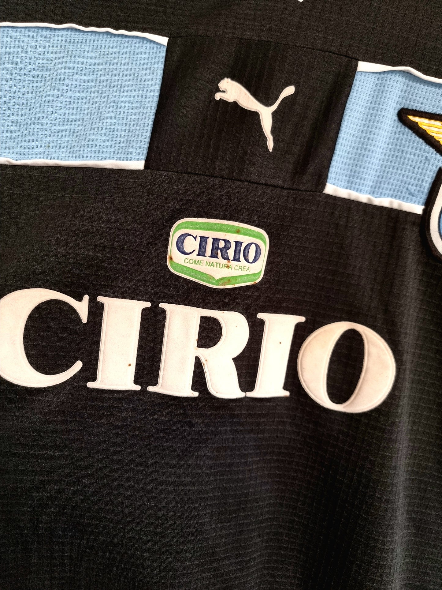 Puma Lazio 99/00 'Salas 9' Match Issue Away Shirt XL