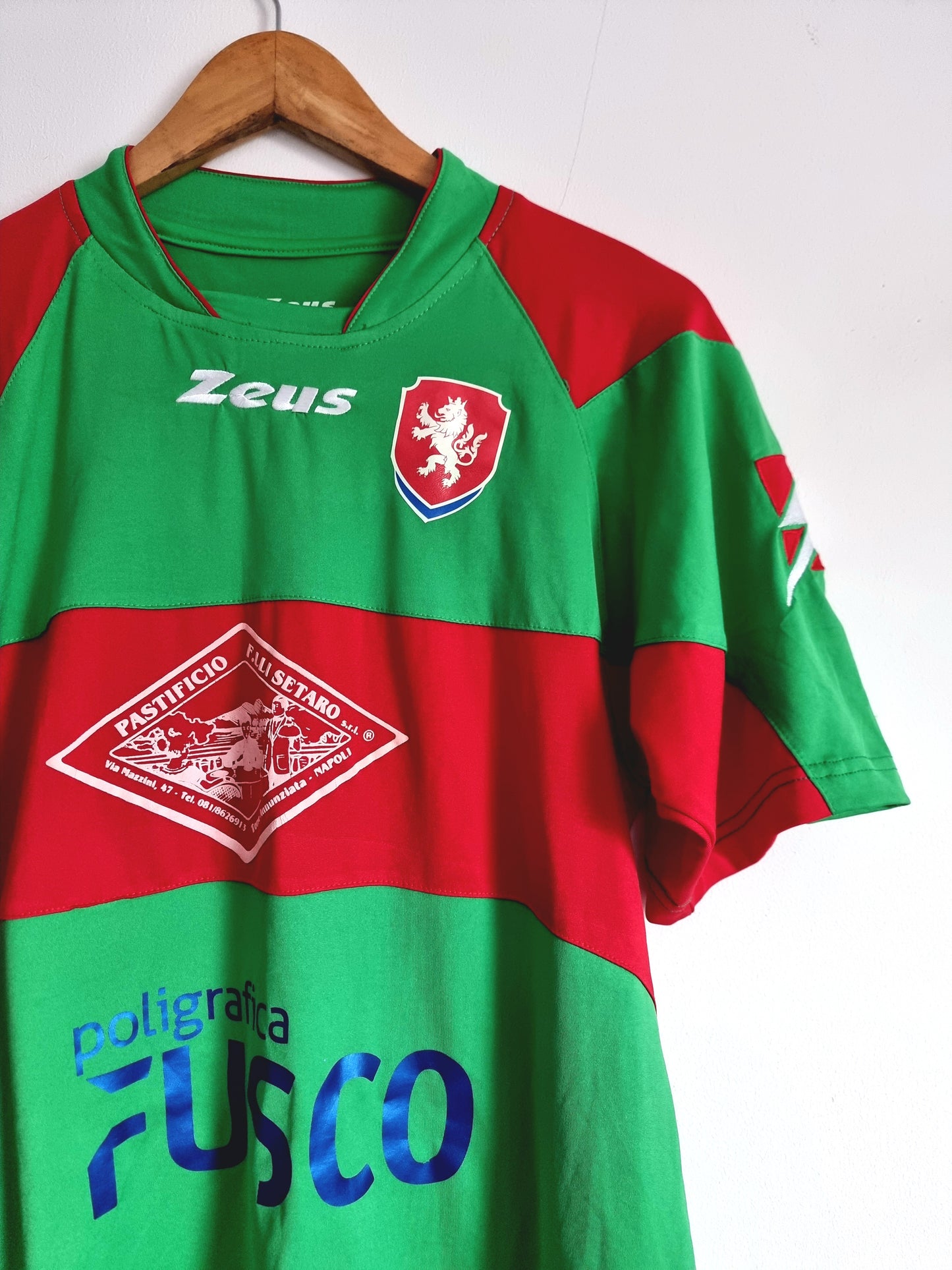 Zeus Amatuer Italian Football Shirt Large