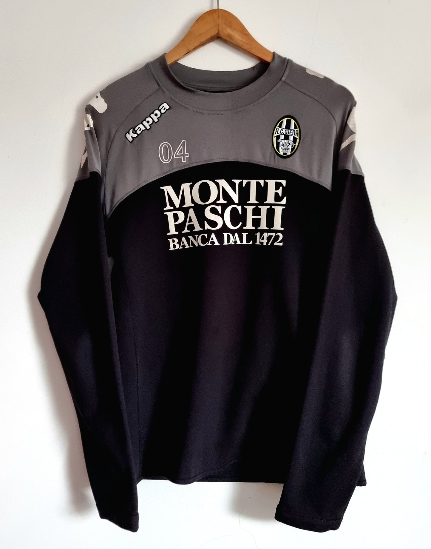 Kappa AC Siena 13/14 Long Sleeve Player Issue Training Top Large