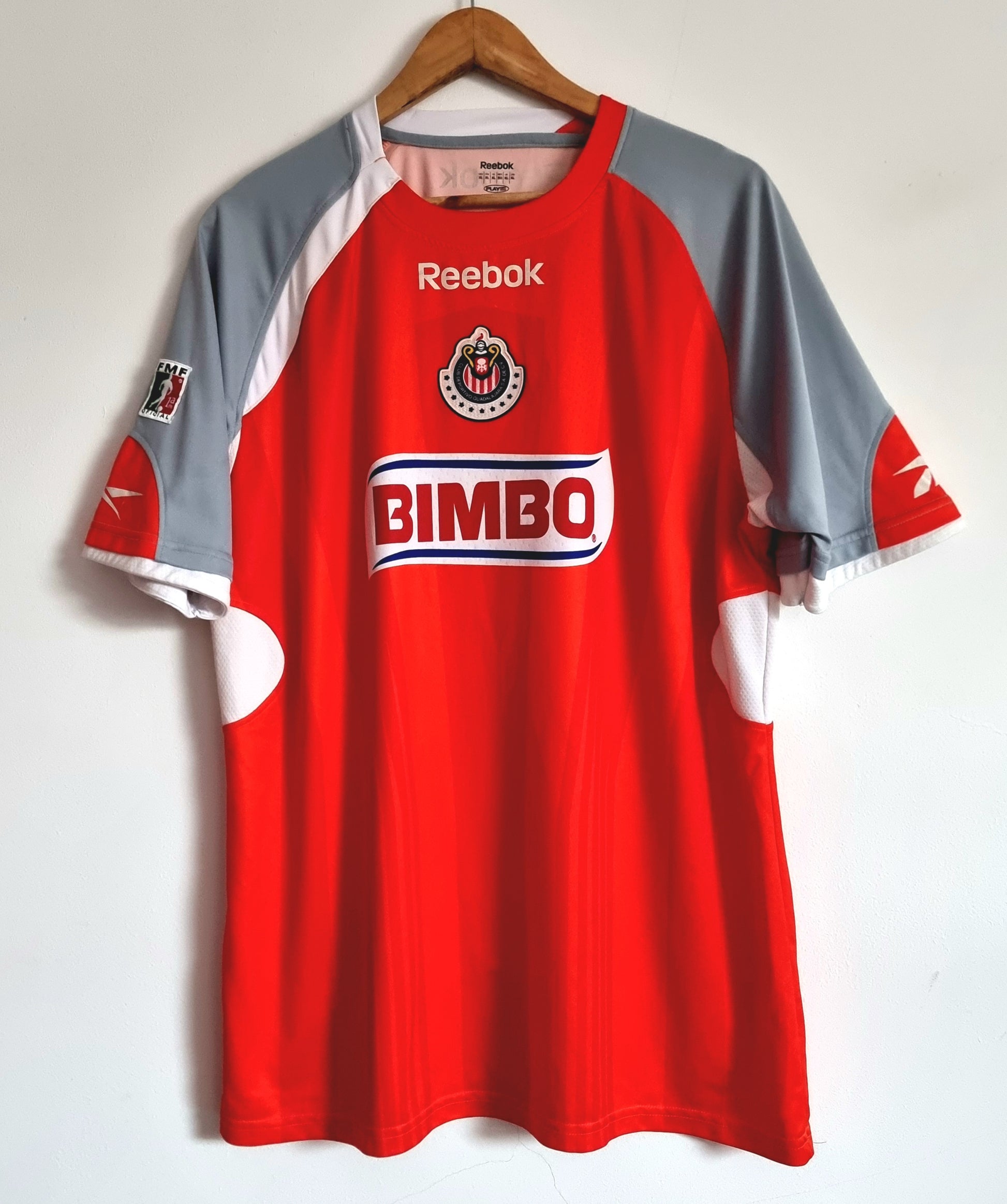 Chivas Guadalajara Bimbo Jersey Soccer Toyota Made In Mexico Size Large  ADIDAS