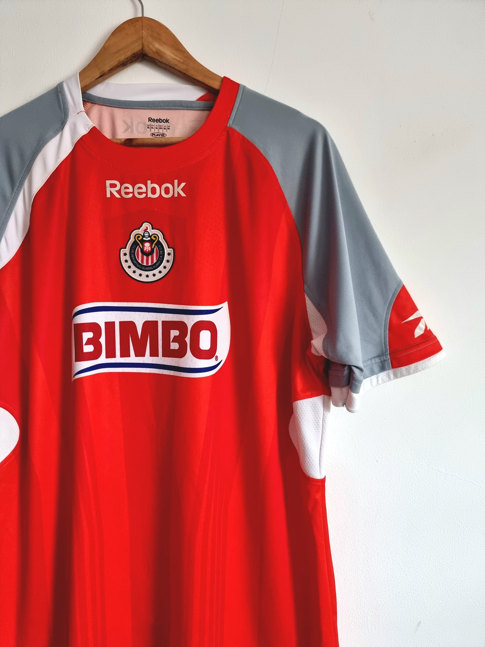 Chivas Guadalajara Bimbo Jersey Soccer Toyota Made In Mexico Size Large  ADIDAS