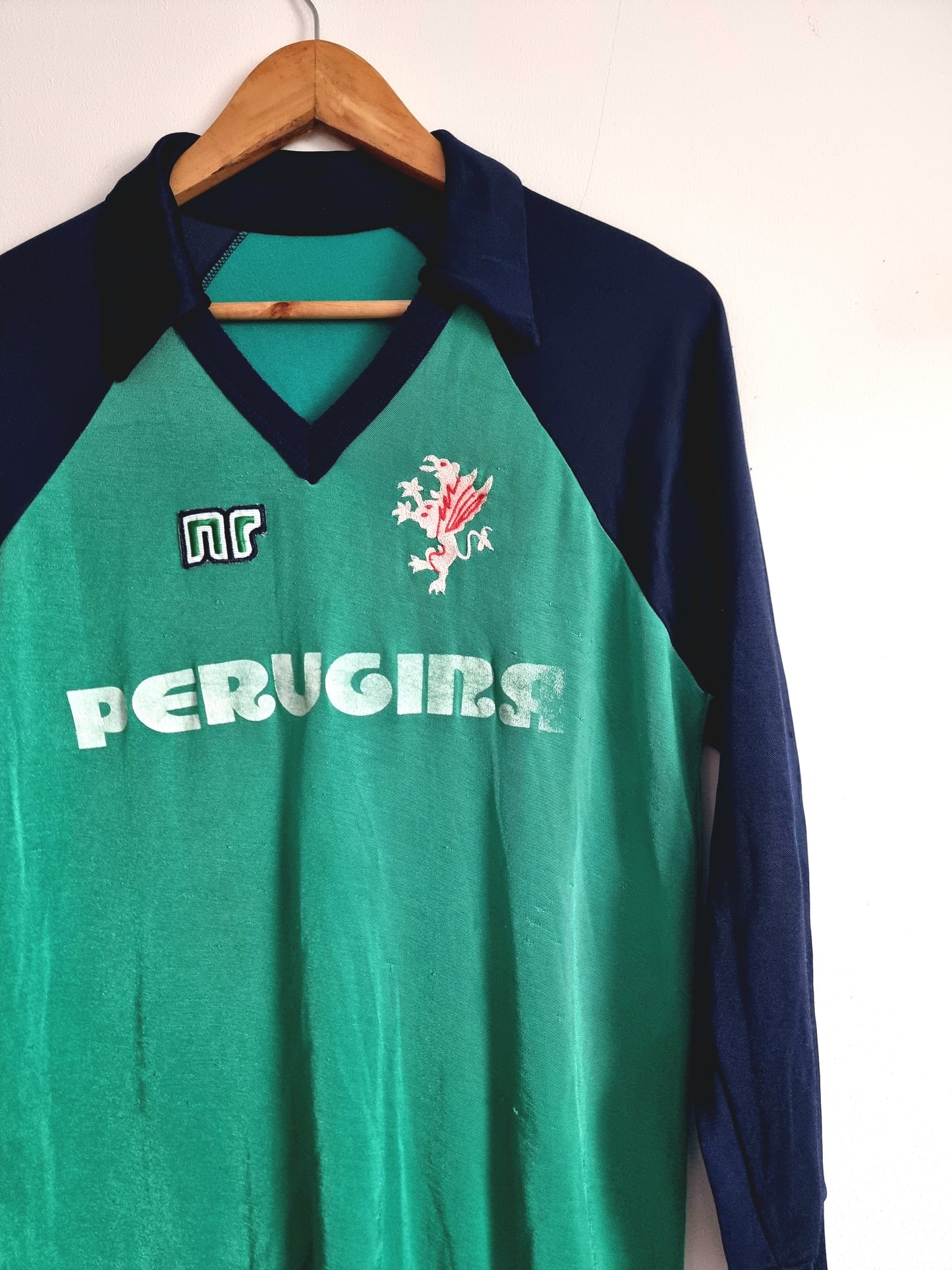 Ennerre Perugia 83/84 Long Sleeve Match Issue Goalkeeper Shirt Large