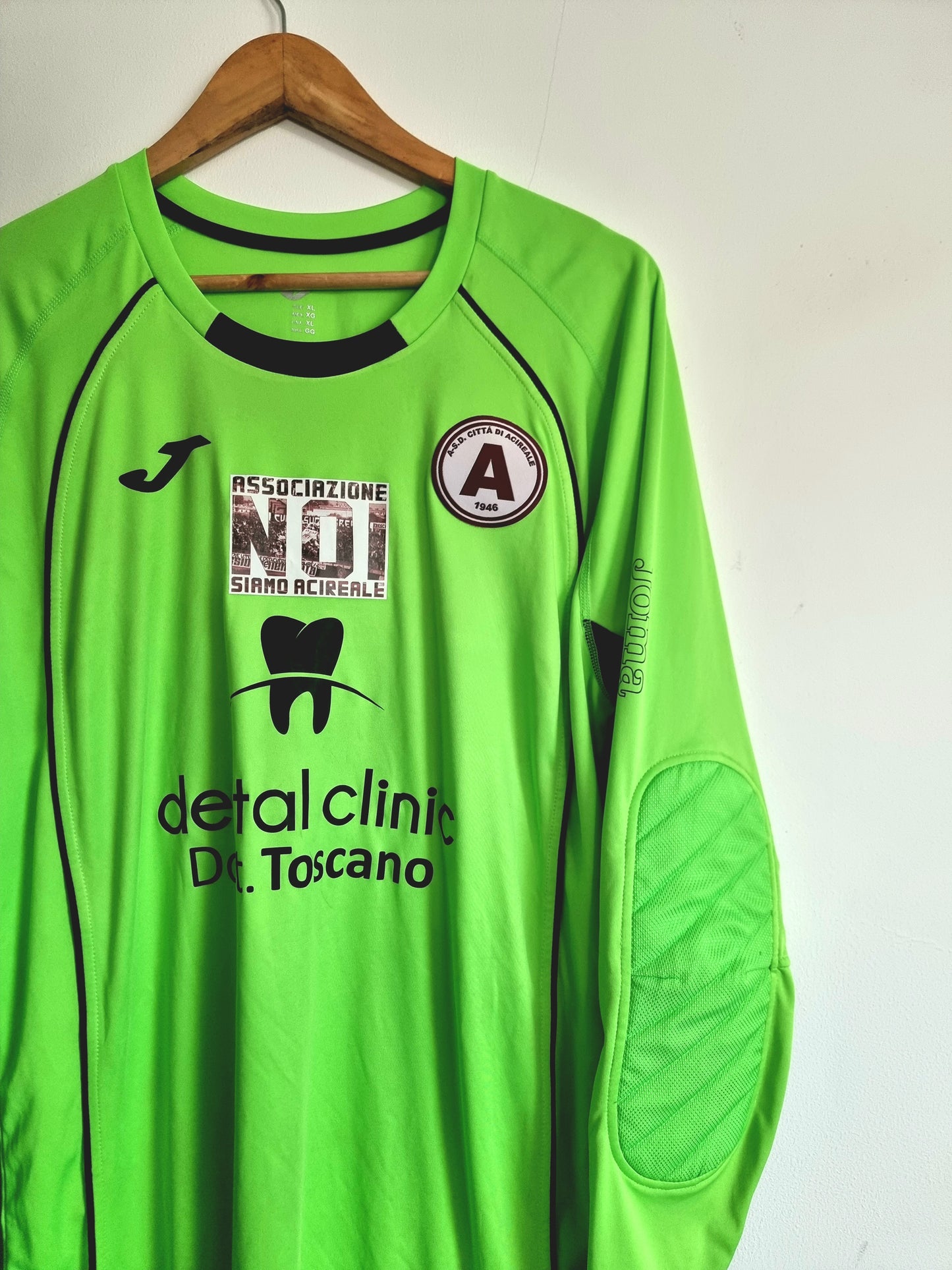 Joma ASD Citta Di Acireale 18/19 Player Issue Long Sleeve Goalkeeper Shirt XL