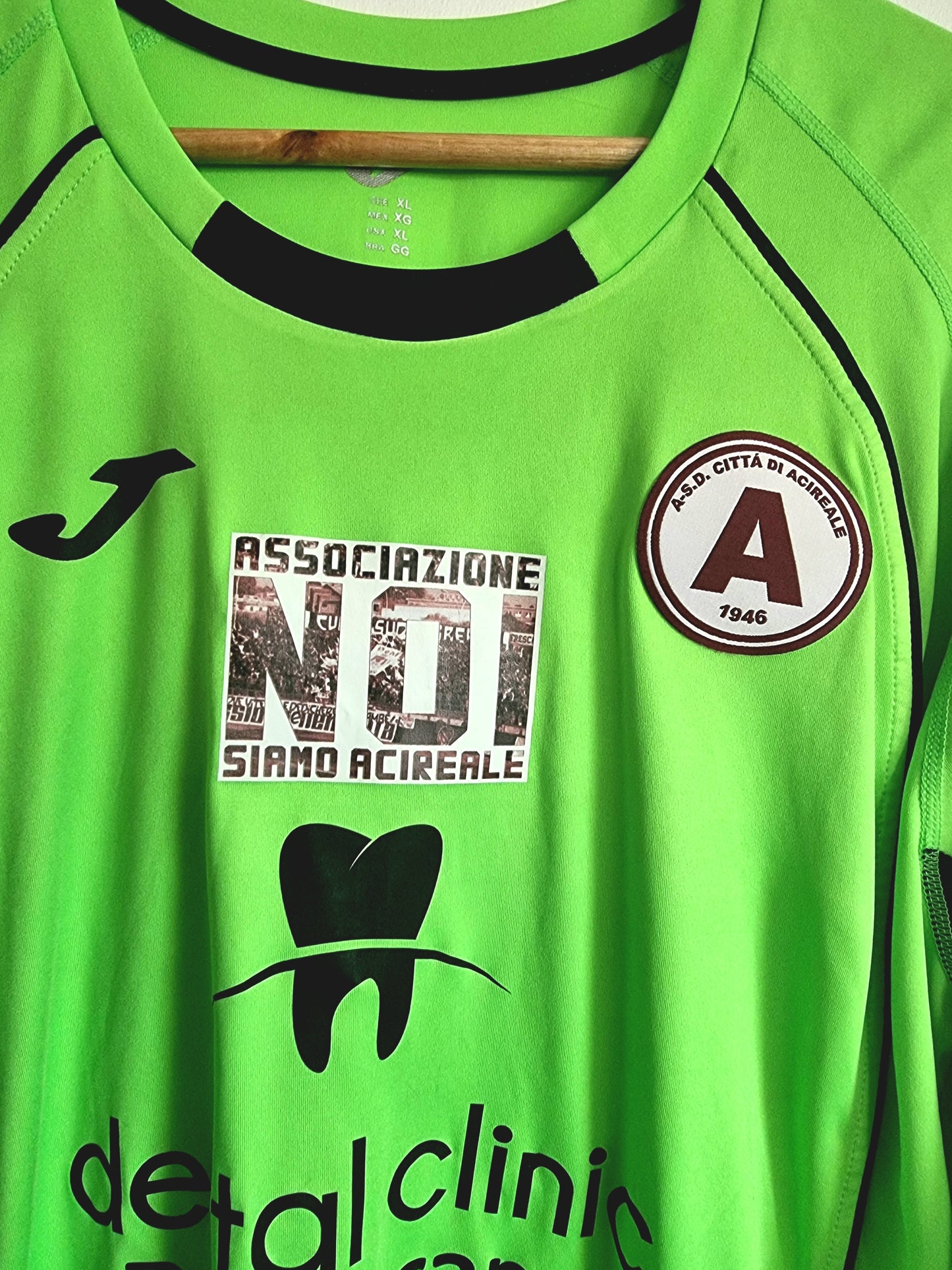 Joma ASD Citta Di Acireale 18/19 Player Issue Long Sleeve Goalkeeper Shirt XL