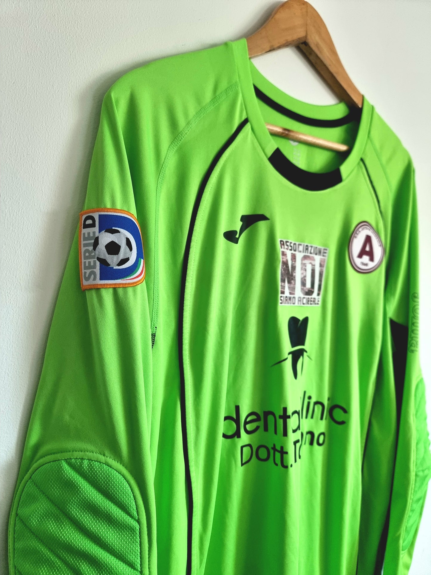 Joma ASD Citta Di Acireale 18/19 Player Issue Long Sleeve Goalkeeper Shirt XL