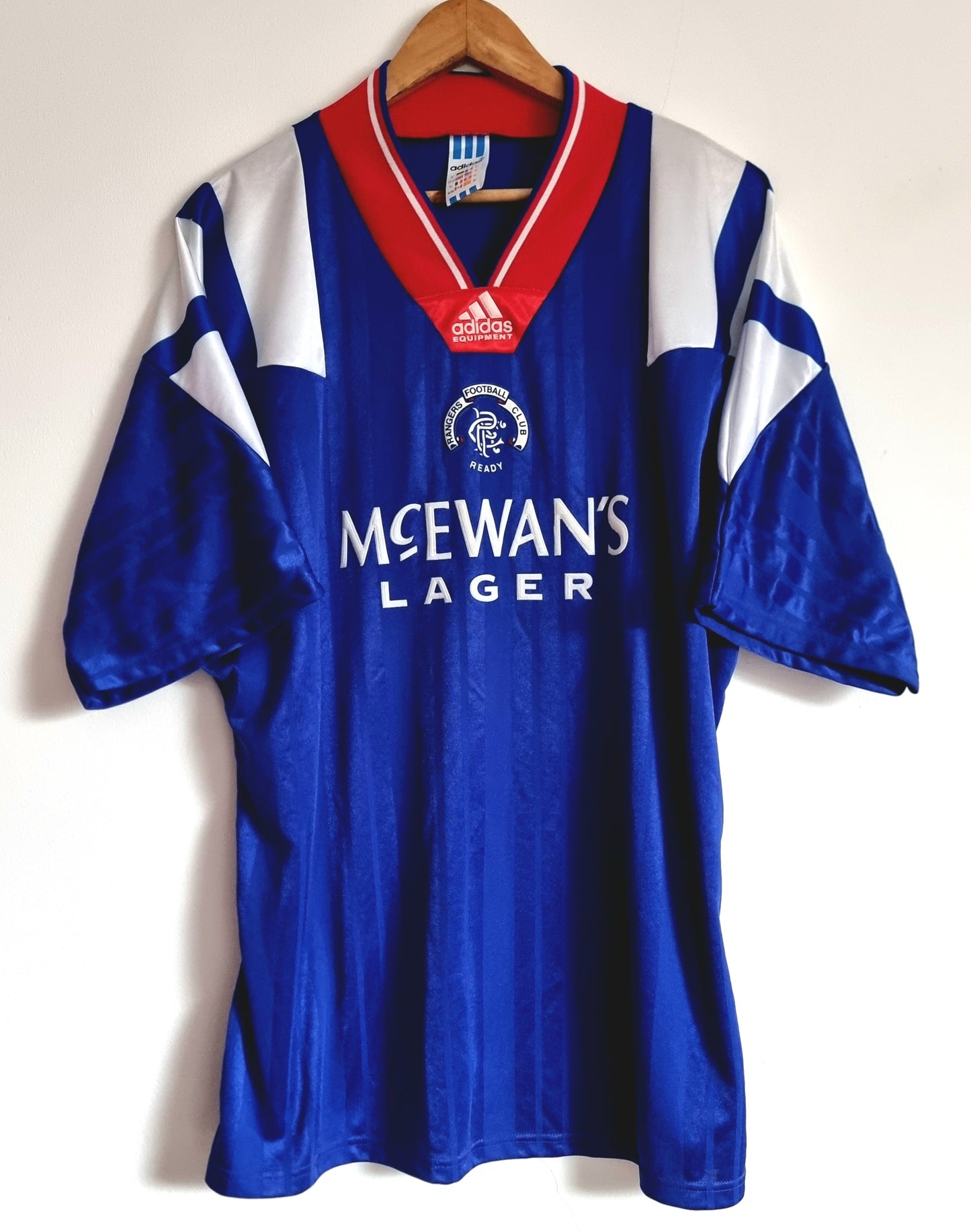 Adidas Rangers 92/94 Home Shirt XL