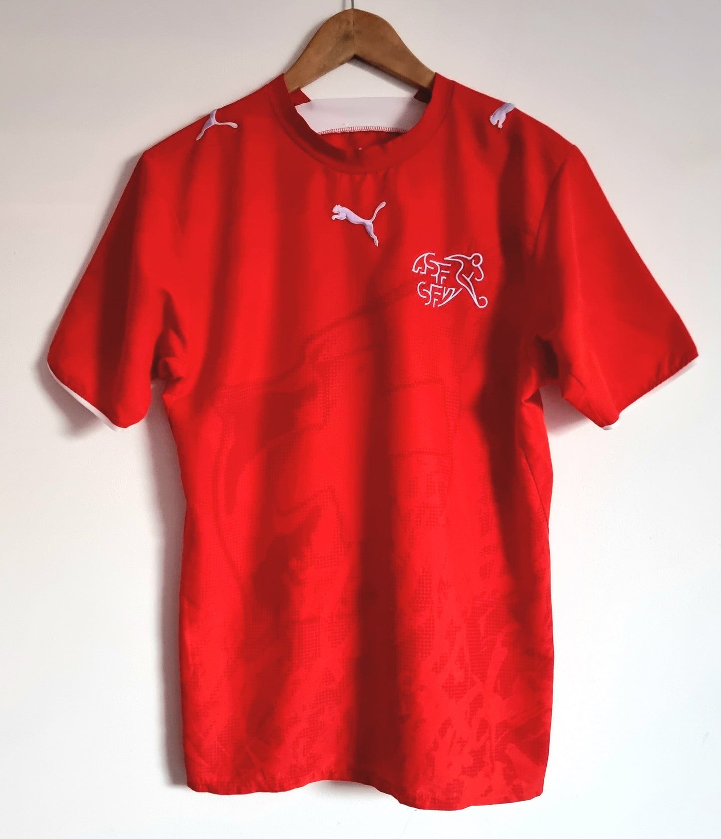 Puma Switzerland 06/08 Home Shirt Small