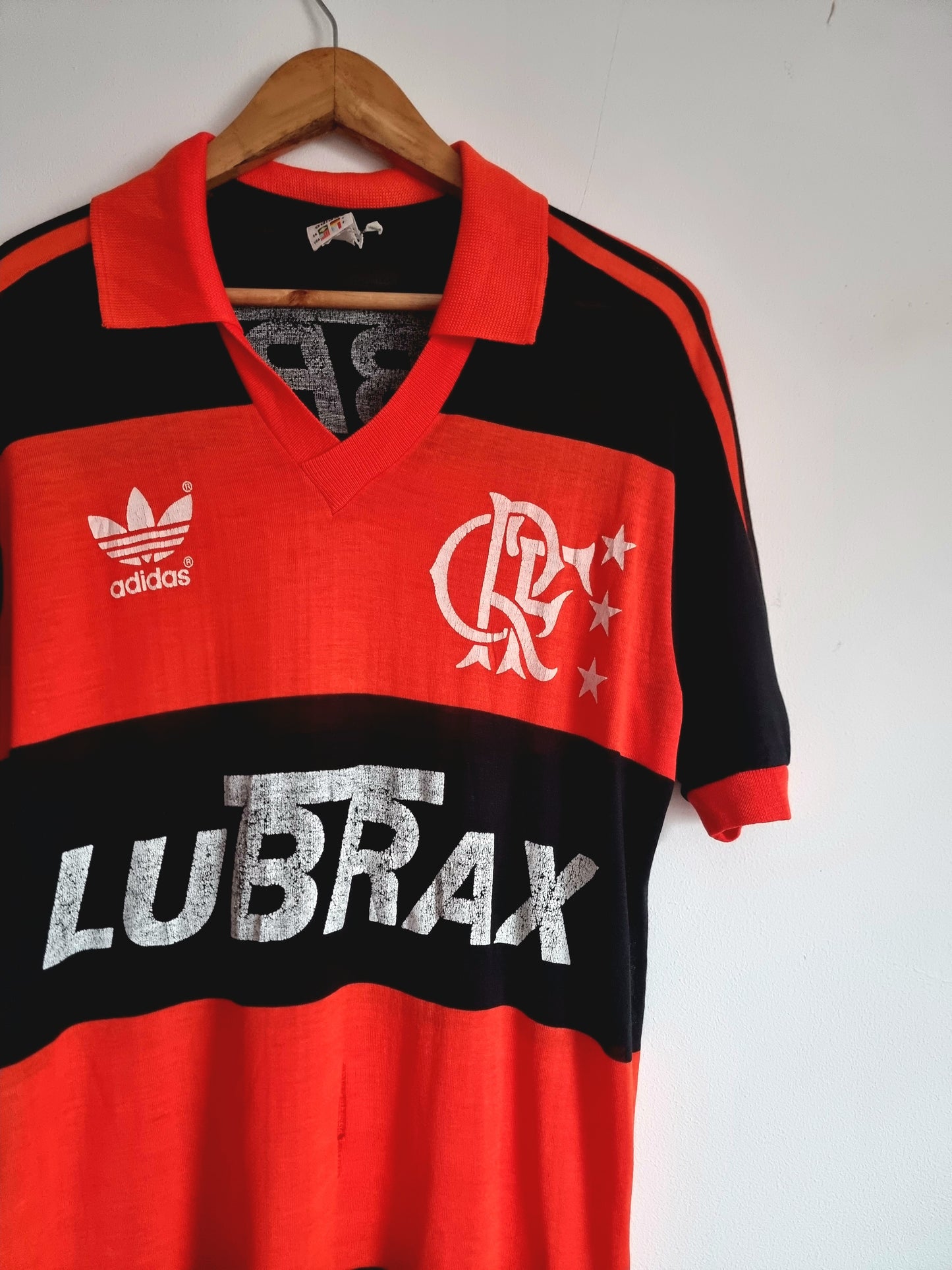 Adidas Flamengo 87/90 '10 (Zico)' Home Shirt Large