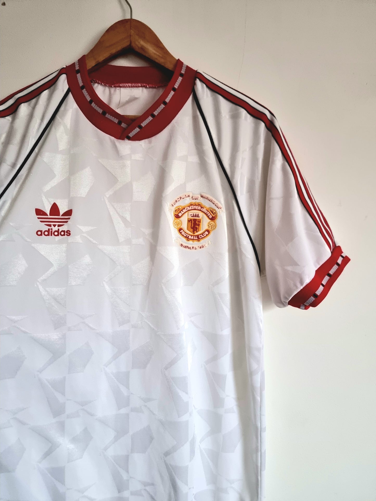 Adidas Manchester United 1991 European Cup Winners Cup Shirt Large