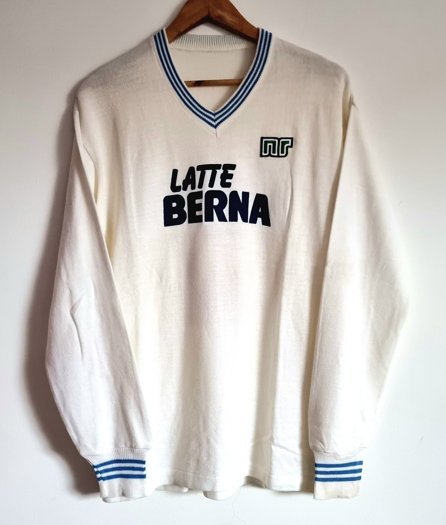 Ennerre Napoli 83/84 Long Sleeve Away Shirt Large