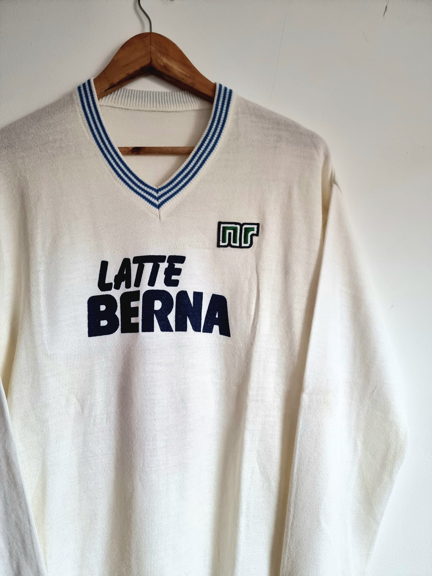 Ennerre Napoli 83/84 Long Sleeve Away Shirt Large