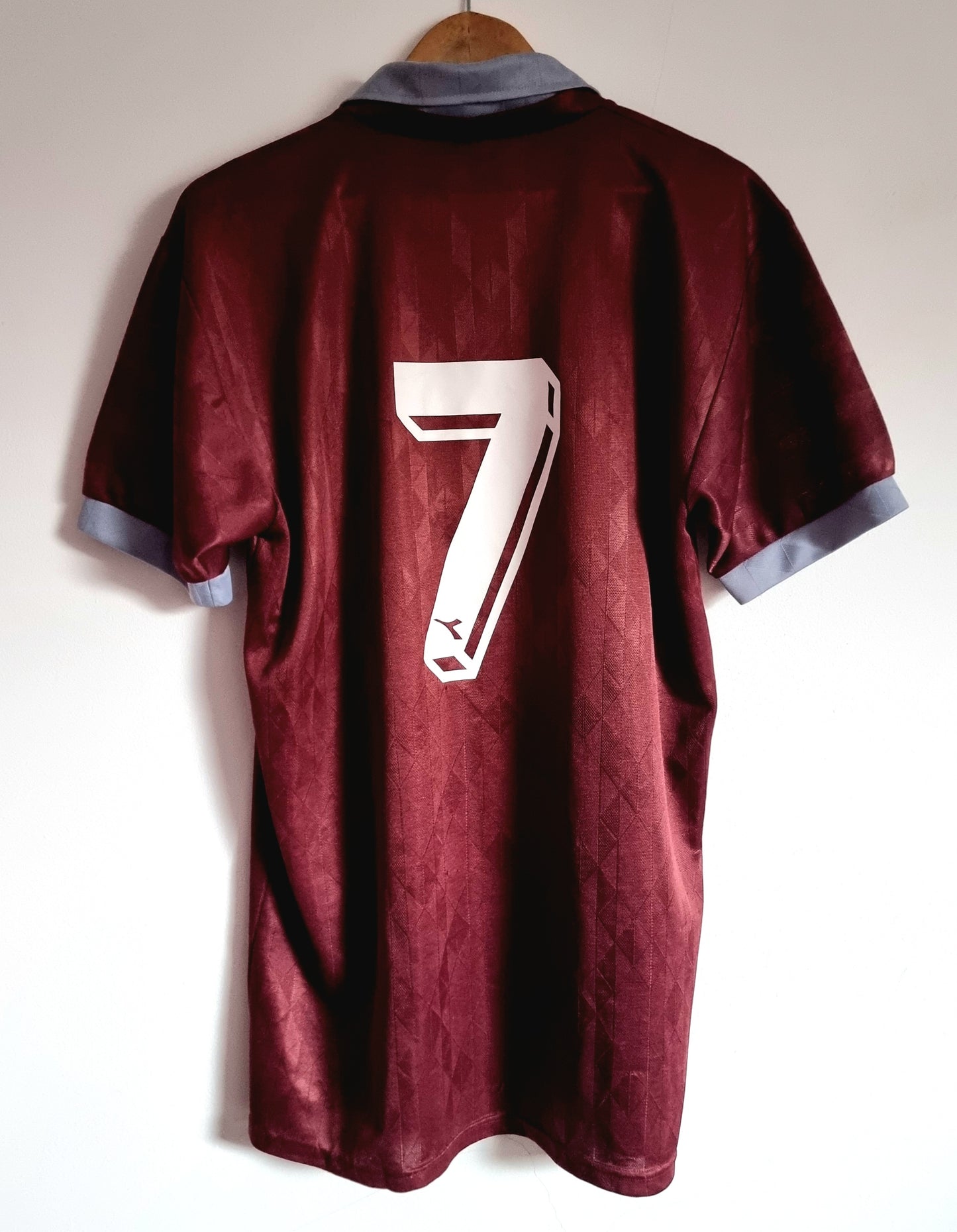 Diadora US Alessandria 89/90 Match Issue Away Shirt XL